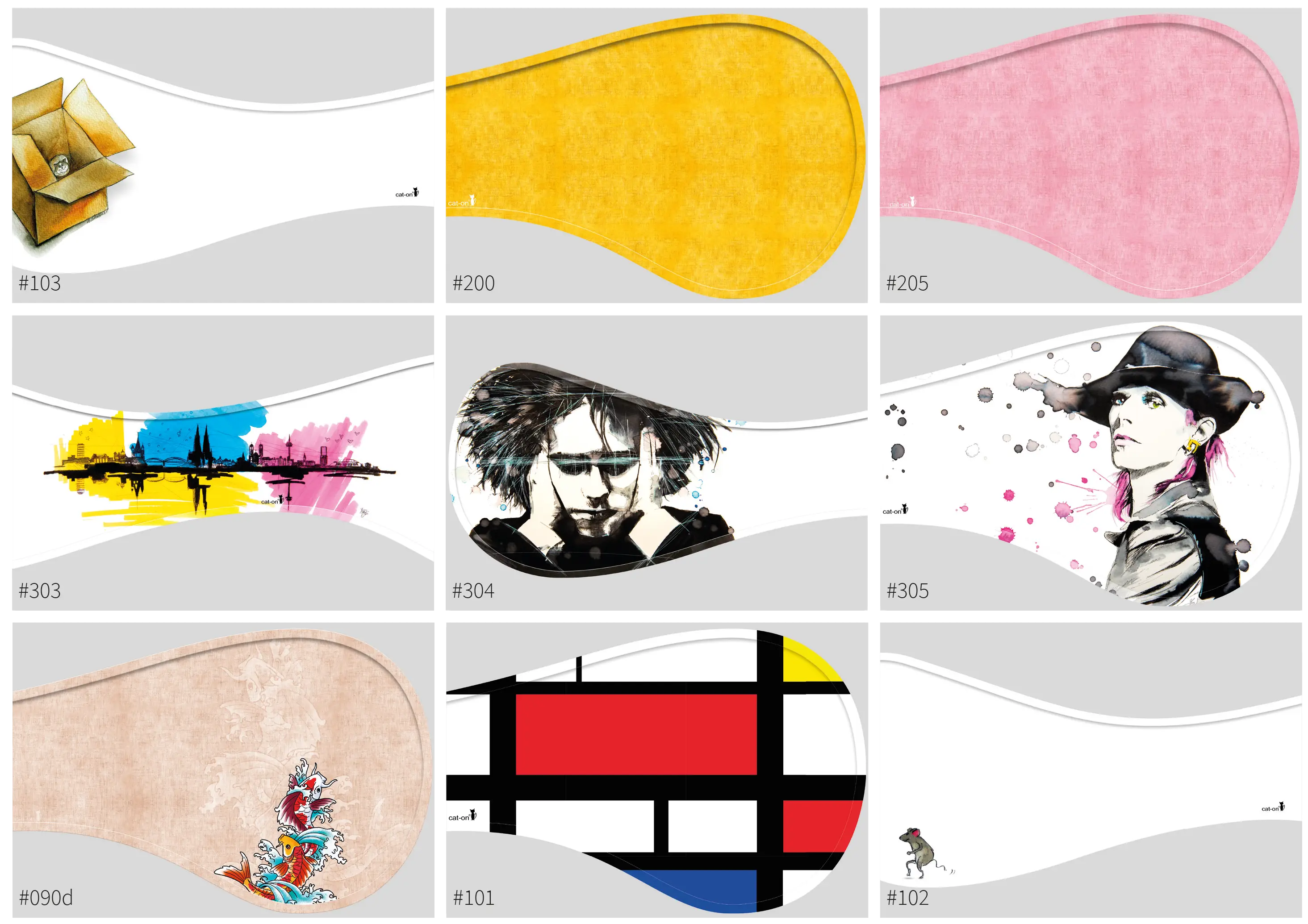 Thumbnail 5: cat-on CAT RACER L Design Kratzmöbel, individuelle Farbe (999)