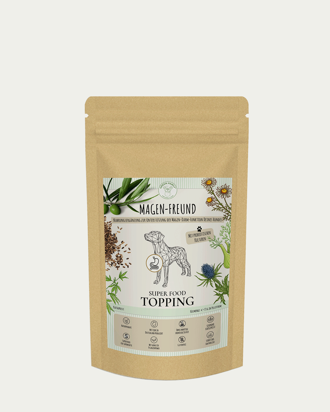 Thumbnail 2: GREEN PAWLY MAGEN-Freund