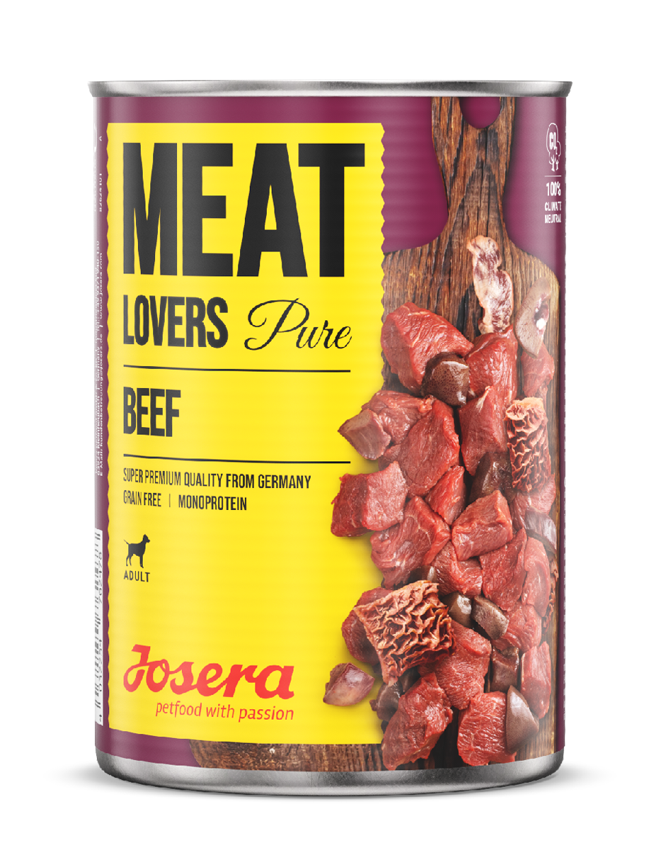 Thumbnail 2: Josera Meat Lovers Pure Beef – Nassfutter für Hunde – 6x800g