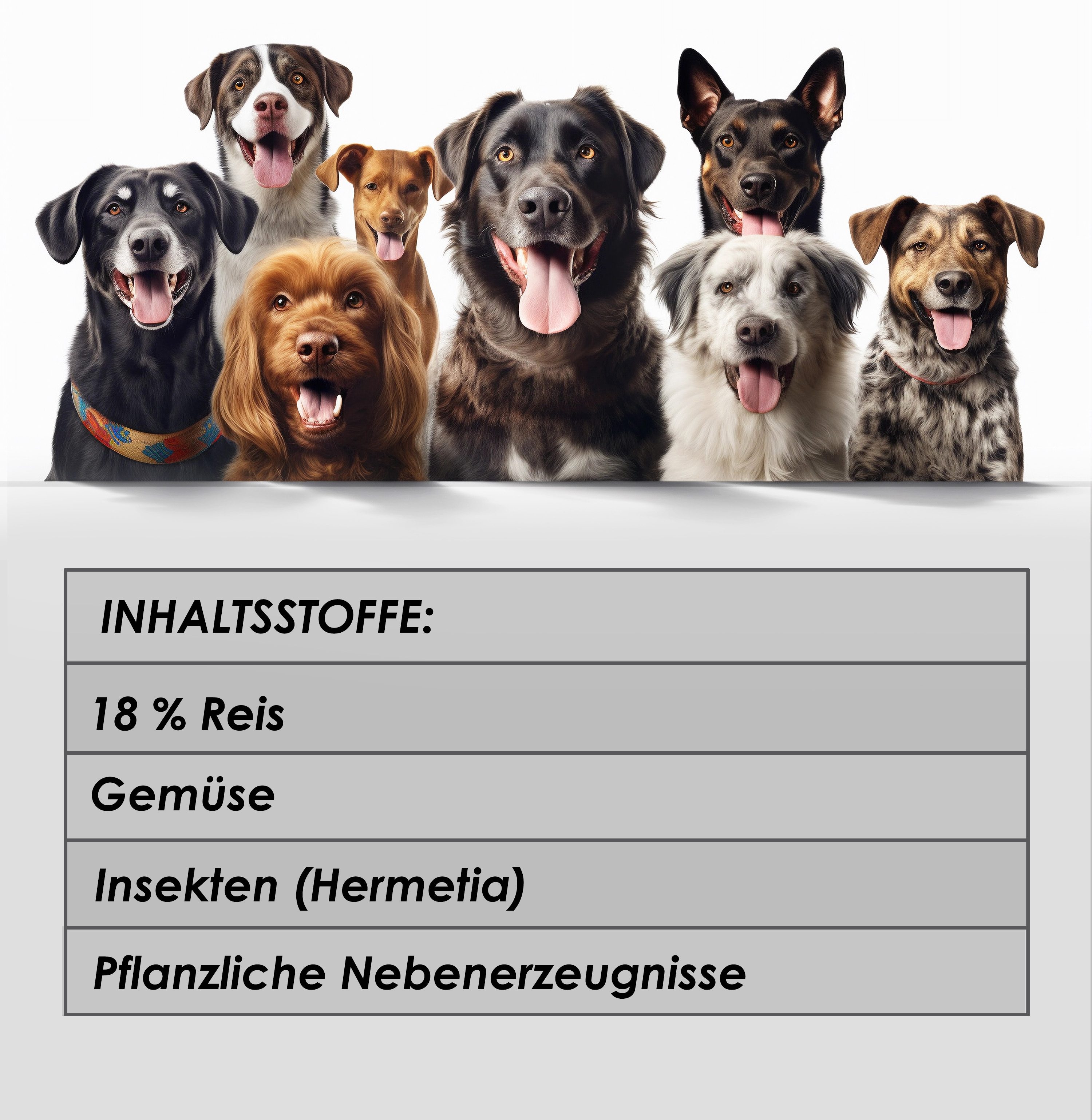Thumbnail 4: 123… Hund dabei! Kaurollen XXL mit Insekten und Reis, harte Kauartikel für Hunde, getreidefrei, Zahnpflegesnack, XXL Pack