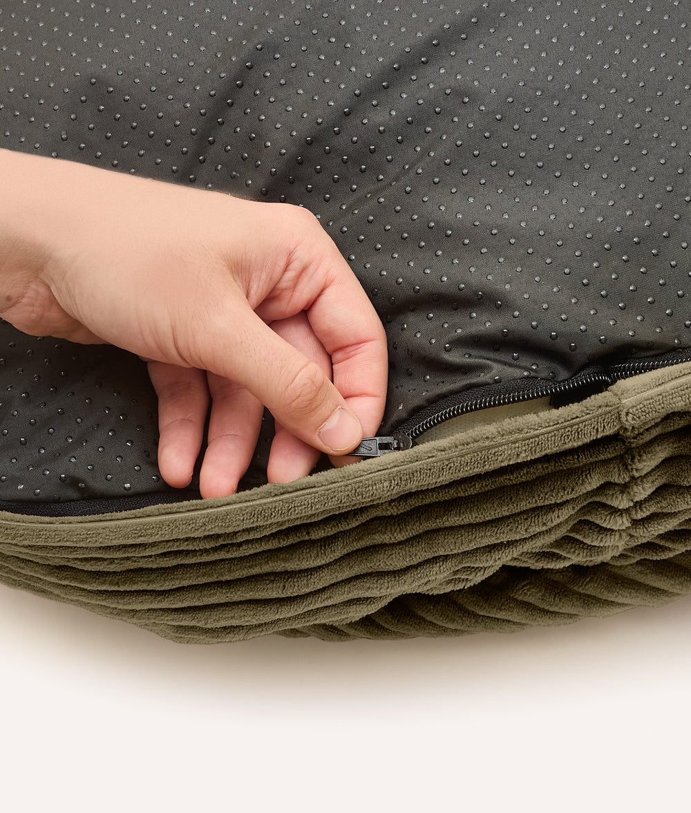 Thumbnail 4: CAFIDE Hundebett mit Kapuze aus Cord, Maso