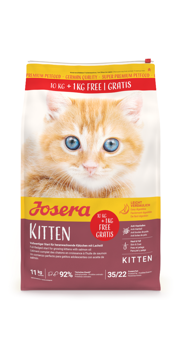 Bild 1 von 1: Josera Josera Kitten 11 kg Futter für Kätzchen, trächtige und säugende Katzen 10+1 kg