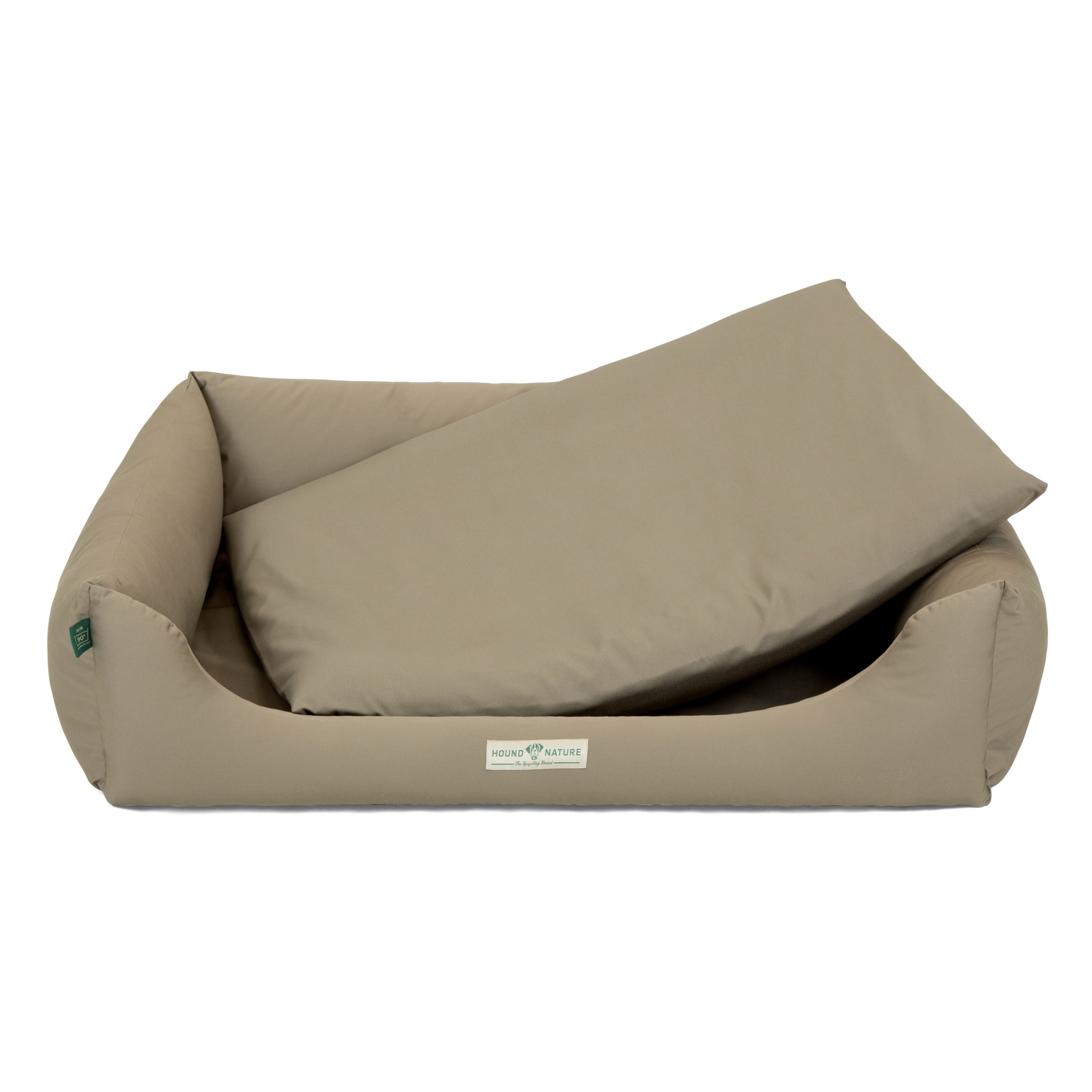 Produktbild von Wasserfester Baumwoll - Überzug taupe XL für HOUND&NATURE Betten ZERMATT, ZÜRICH, BERN, LUZERN
