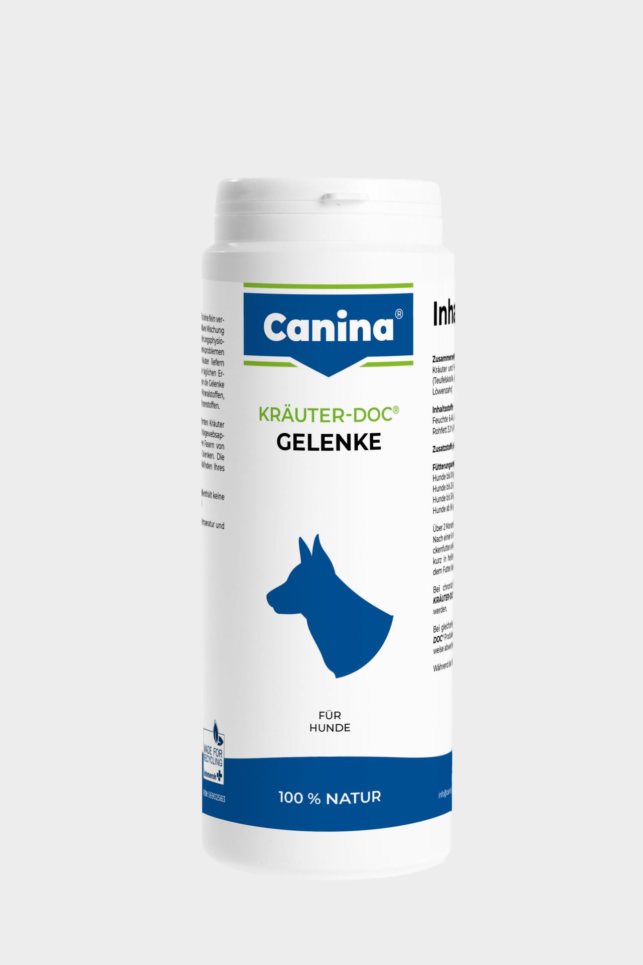 Thumbnail 2: Canina KRÄUTER-DOC Gelenke Ergänzungsfuttermittel für Hunde 150 g