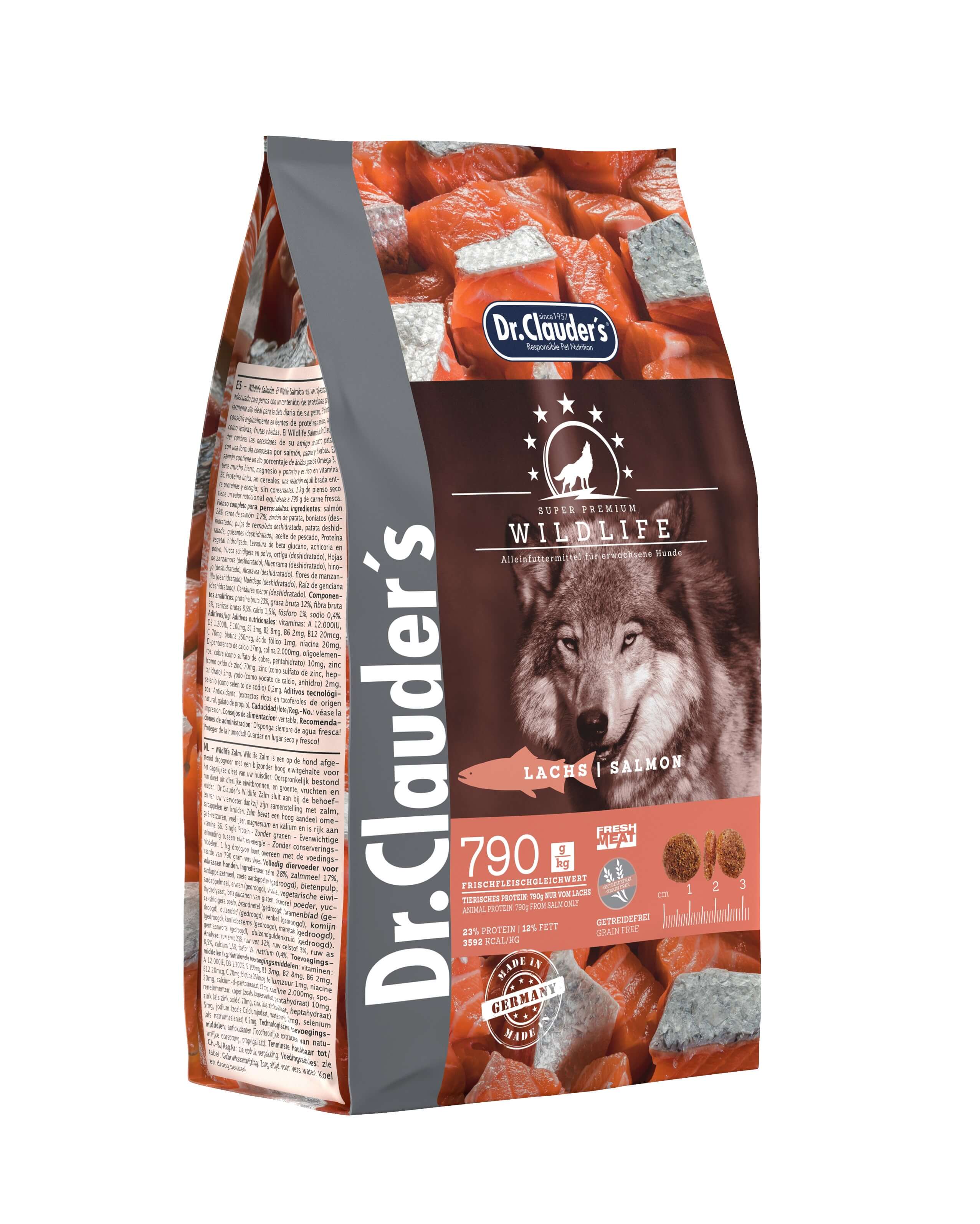 Bild 1 von 1: Dr.Clauder’s Wildlife Lachs 350g