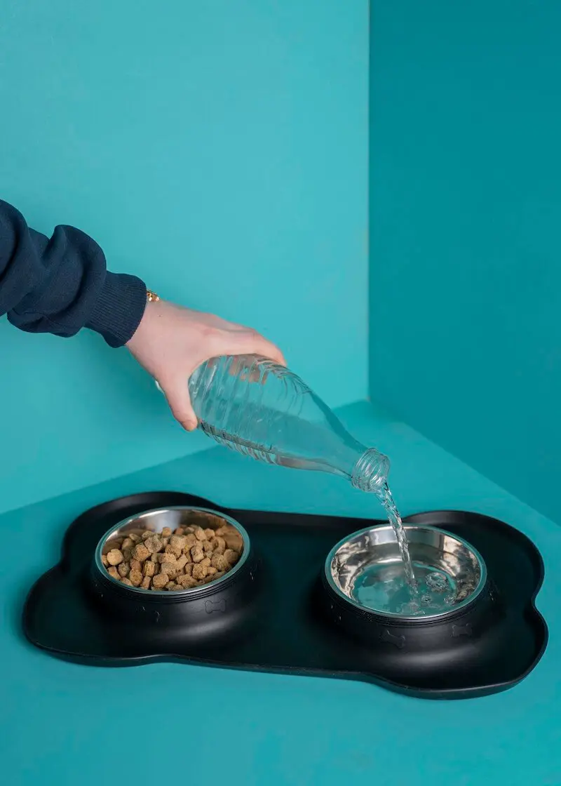 Thumbnail 6: Greenhero Futter- und Trinknapf mit Silikonmatte