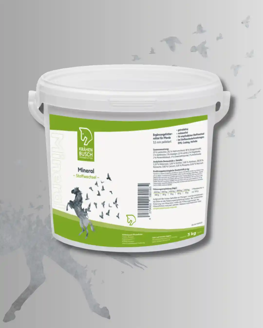 Krähenbusch® Mineral Stoffwechsel bei Cushing, EMS, Hufrehe