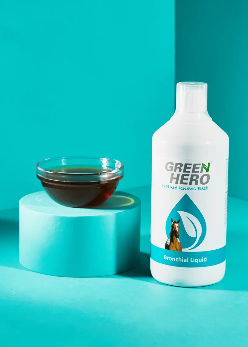 Thumbnail 3: Greenhero Bronchial Liquid für Pferde mit Kräutern