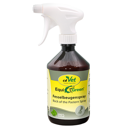 Thumbnail 1: cdVet EquiGreen Fesselbeugenspray 500 ml - Pflege bei empfindlicher Pferdehaut