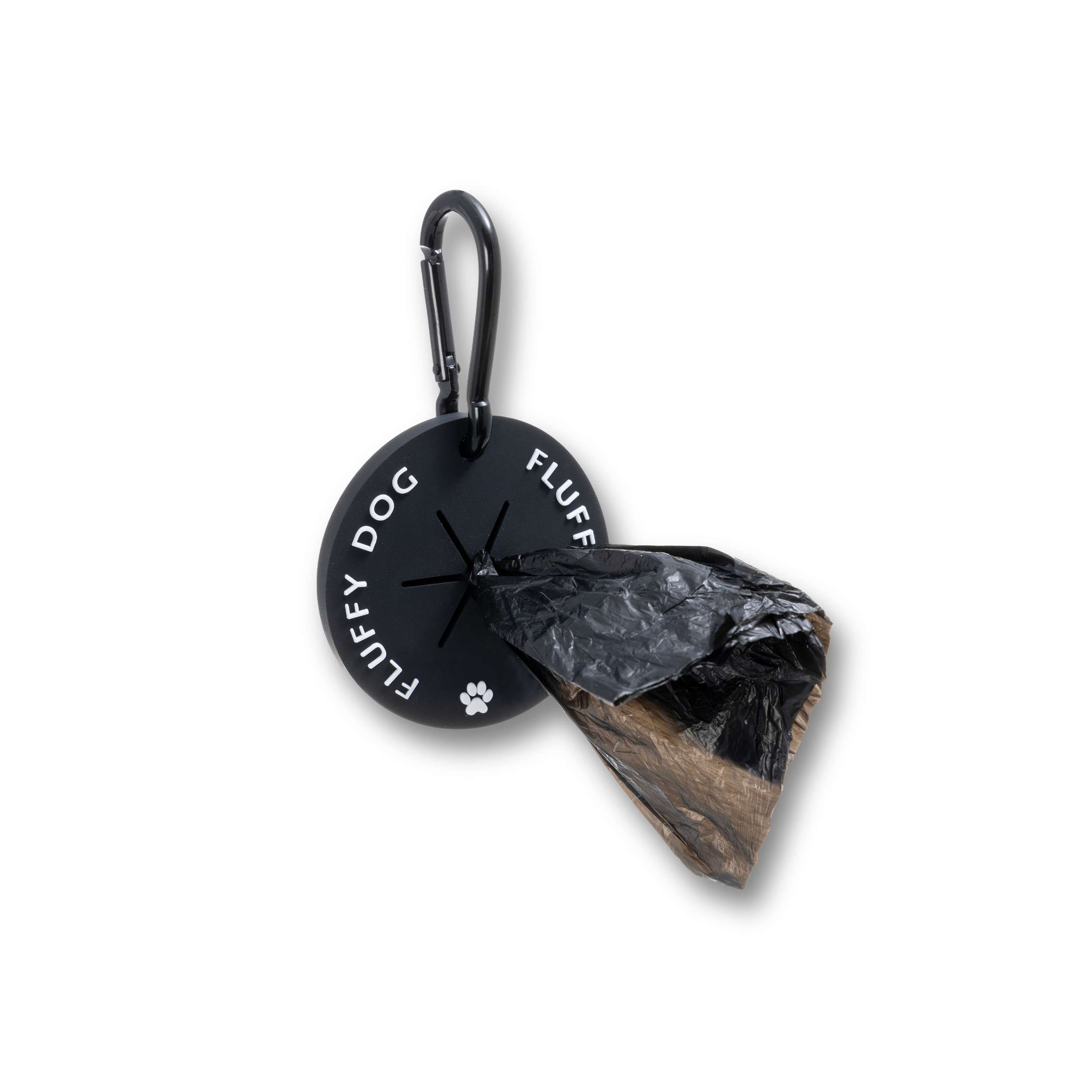 Fluffy Dog Kotbeutel-Halter