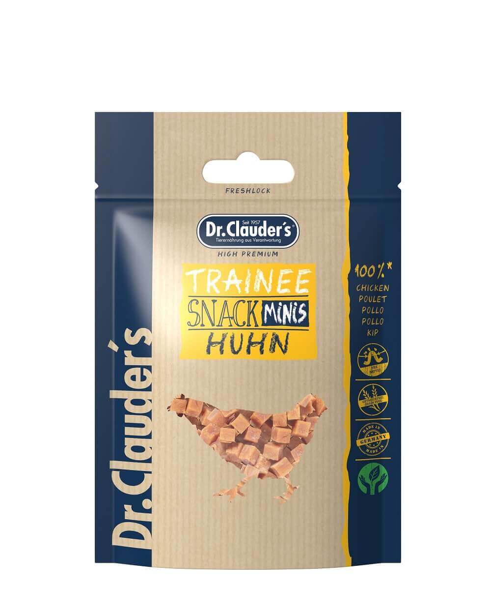 Bild 1 von 1: Dr.Clauder’s Dr.Clauder´s Trainee Snack Minis Huhn 50g