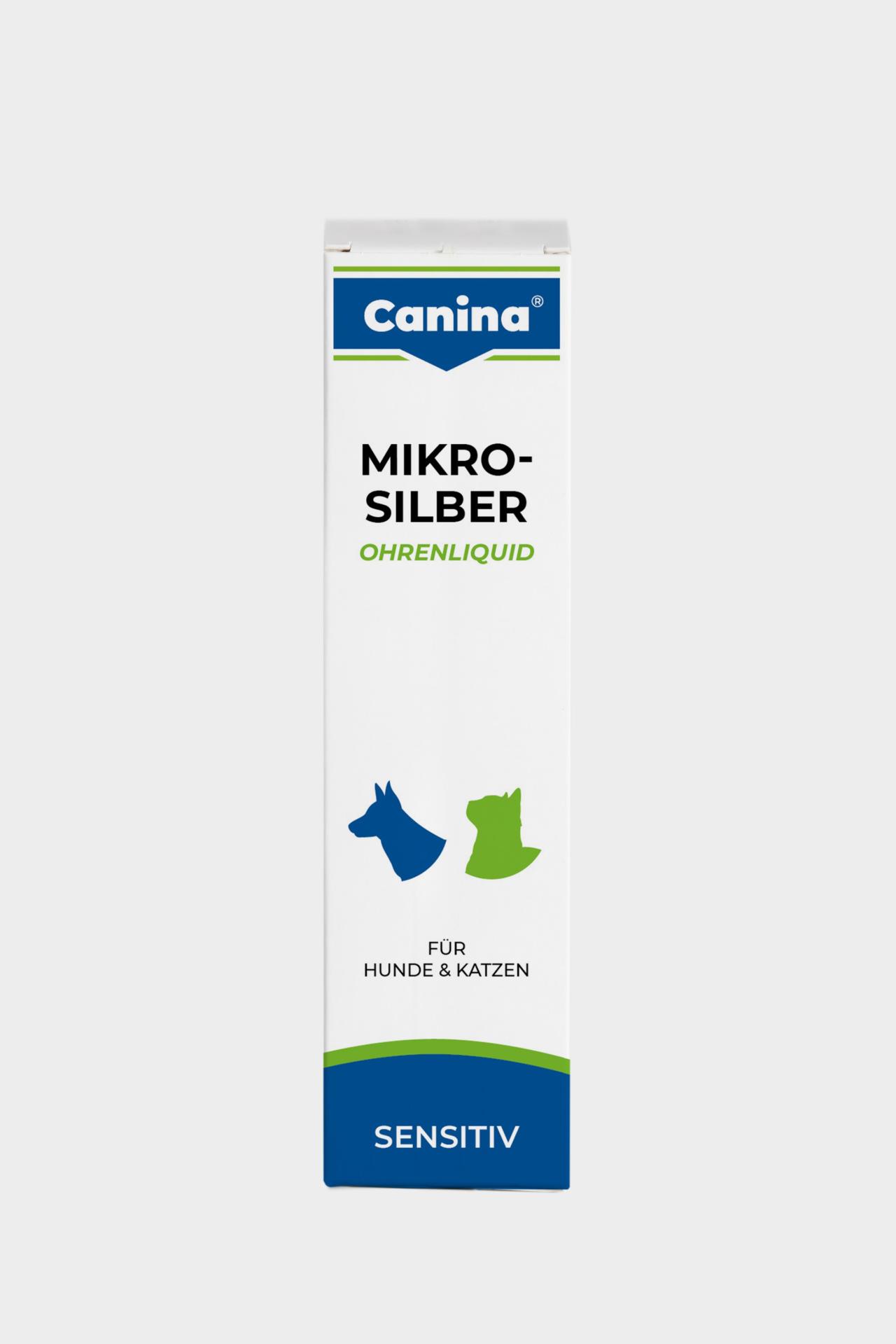 Thumbnail 1: Canina Mikrosilber Ohrenliquid Ohrenpflege für Katzen & Hunde 50 ml