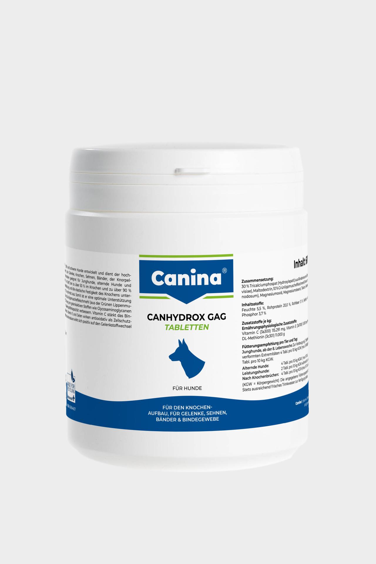 Thumbnail 1: Canina Canhydrox GAG Nahrungsergänzung für Hunde 600 g