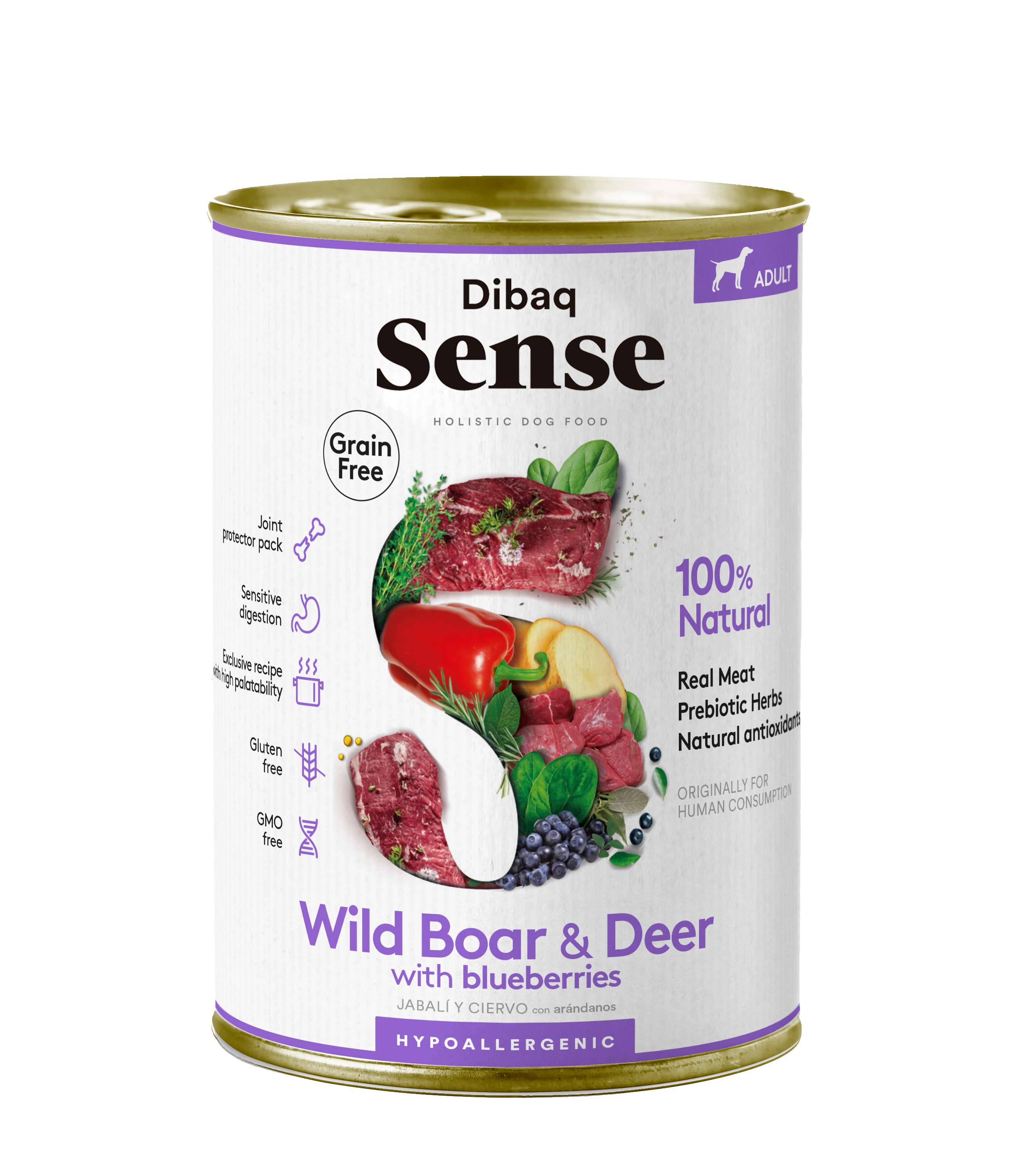 Bild 1 von 1: Dibaq Sense Nassfutter getreidefrei Wild 380g