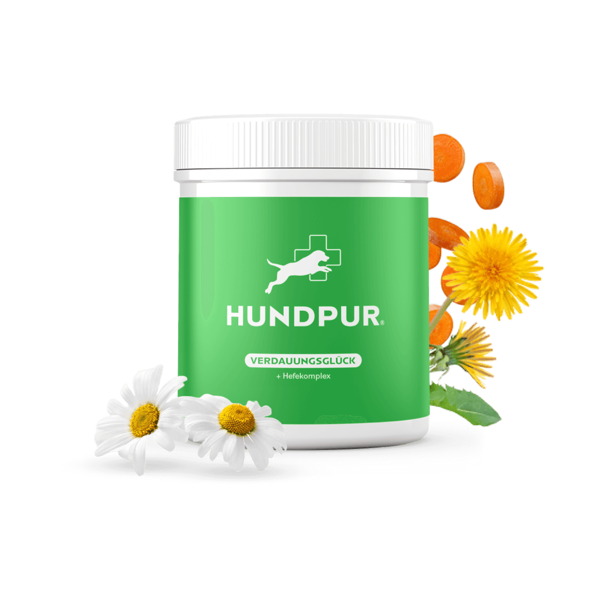 Produktbild von Verdauungsglück 300 g – Pro‑ & Präbiotische Pellets zur natürlichen Darmstabilität