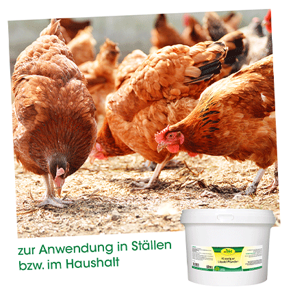 Thumbnail 1: cdVet Kieselgur Liquid Powder 2 kg – Staubfreie Ausbringung mit 100 % natürlicher Kieselgur