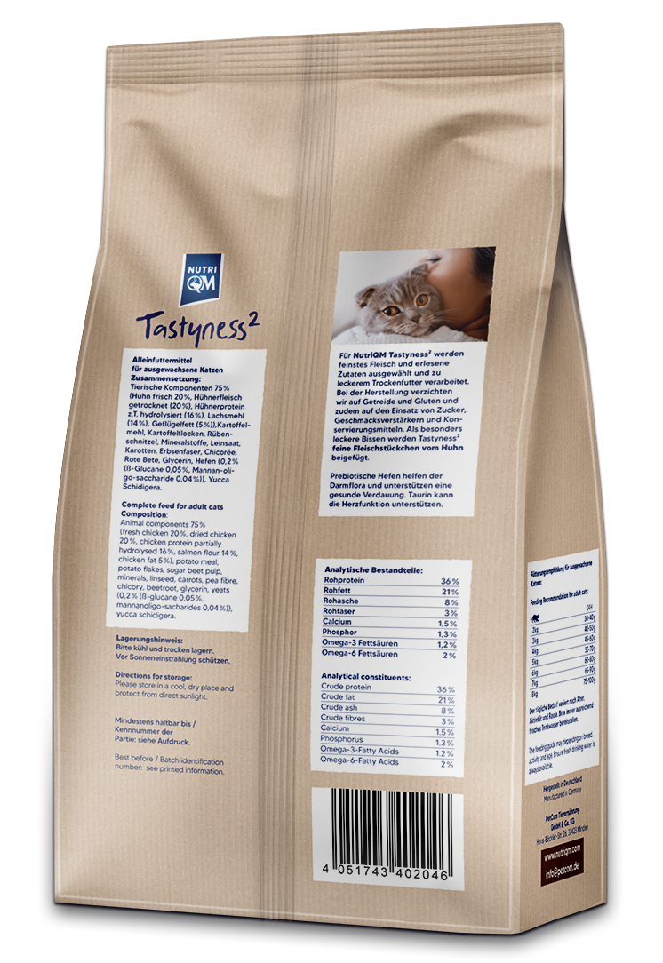 Thumbnail 2: NutriQM Tastyness² Lachs 6 x 500g