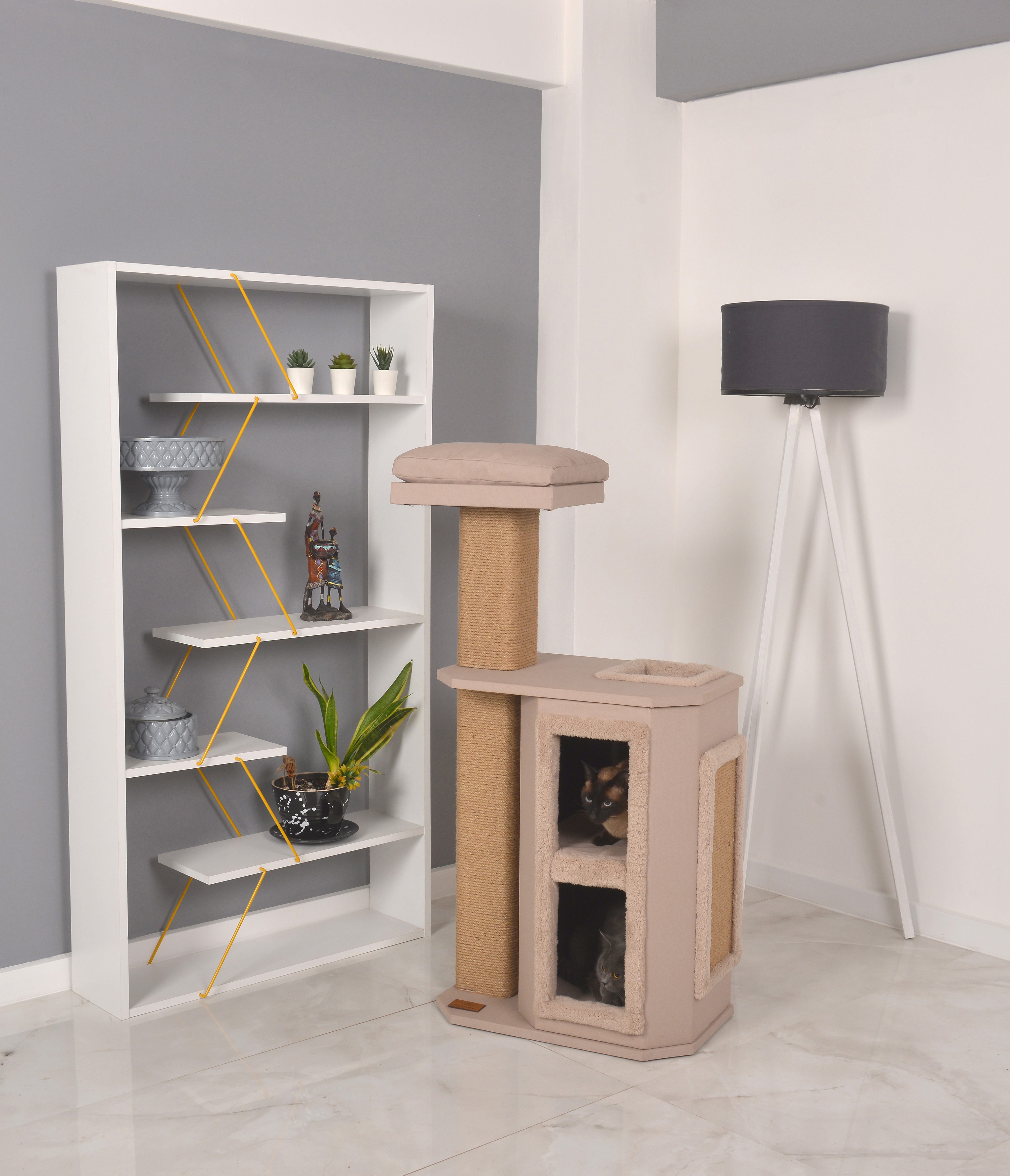 Thumbnail 7: PETLIVING Kratzbaum Noah beige