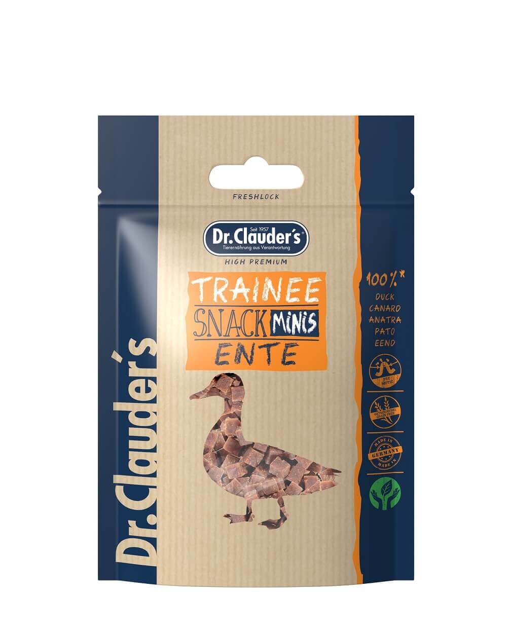 Bild 1 von 1: Dr.Clauder’s Dr.Clauder´s Trainee Snack Minis Ente 50g