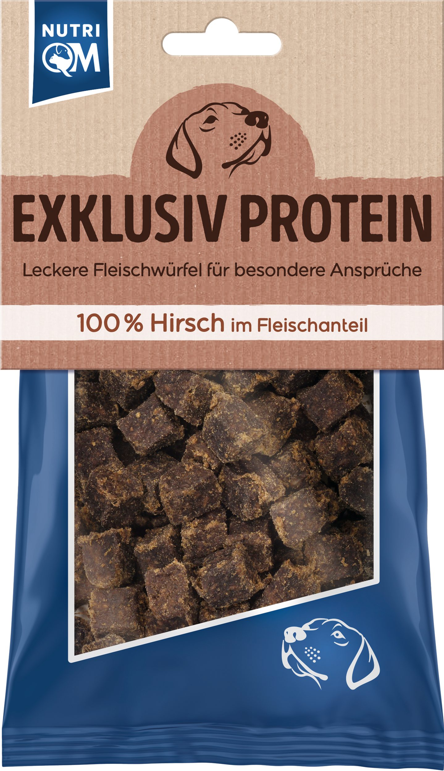Thumbnail 2: NutriQM Exklusiv Protein Hirsch 5x 100g