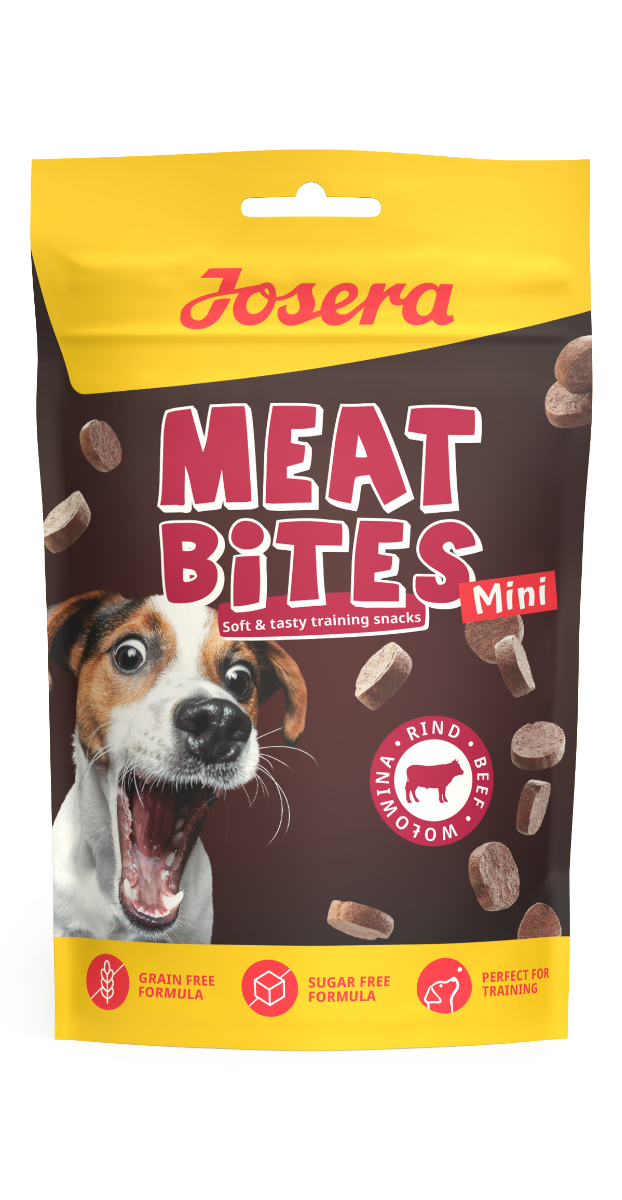 Produktbild von Josera Meat Bites Mini Beef 70g