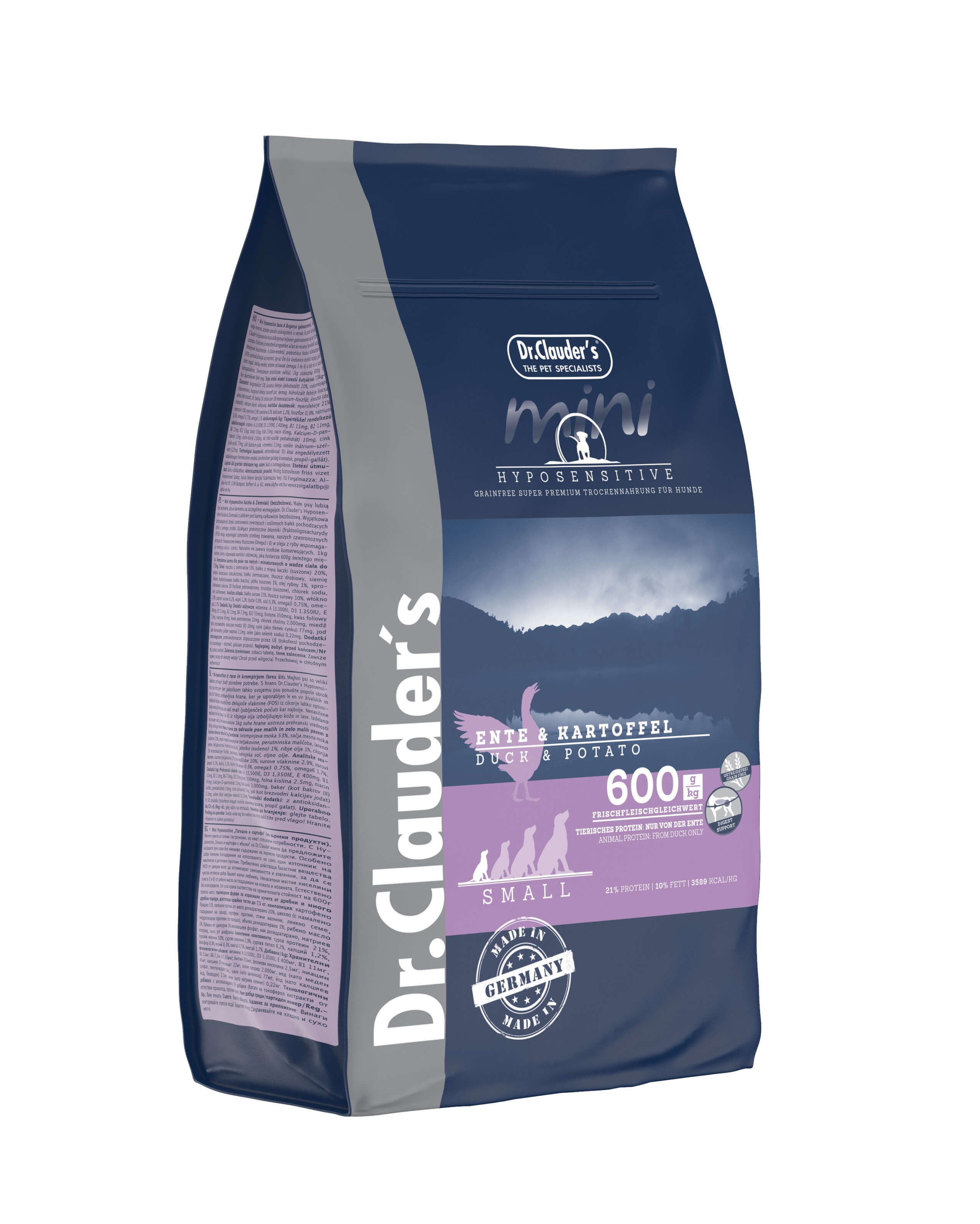 Bild 1 von 1: Dr.Clauder’s Mini Hyposensitive Ente & Kartoffel 2 kg 2kg