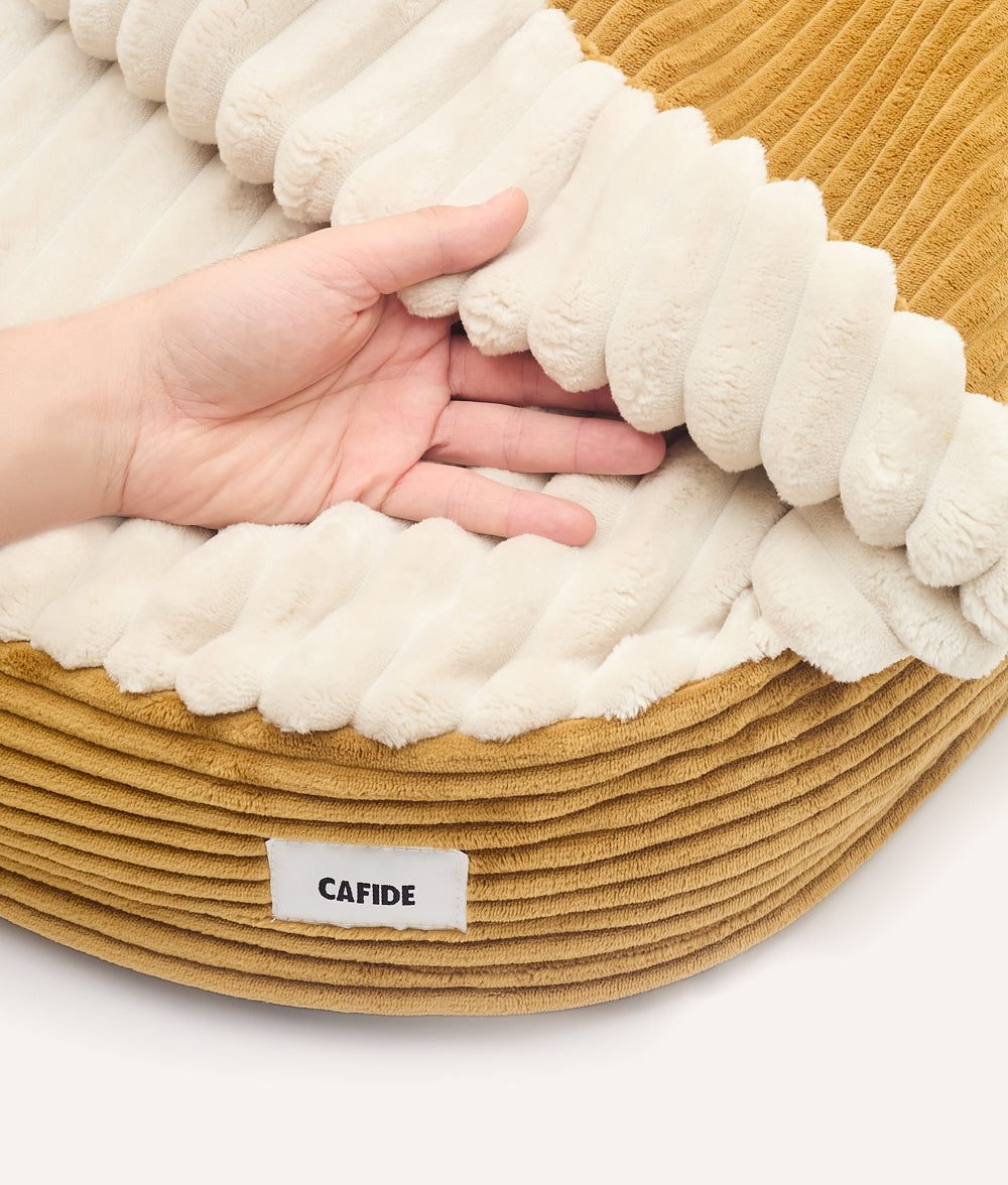 Thumbnail 2: CAFIDE Hundebett mit Kapuze aus Cord, Maso