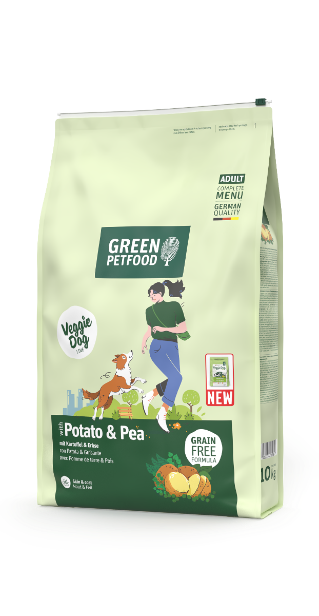 Bild 1 von 1: Green Petfood Green Petfood with Potato & Pea 10kg