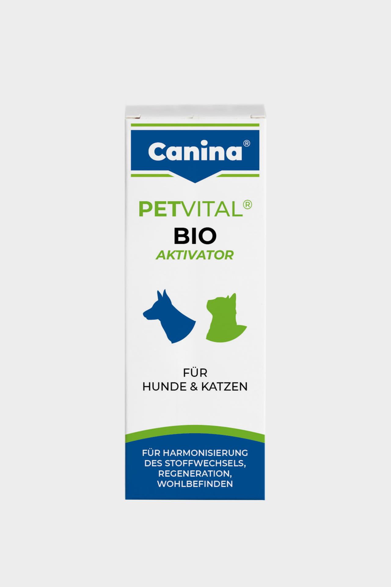 Thumbnail 2: Canina PETVITAL Bio-Aktivator Ergänzungsfutter für Hunde & Katzen 20 ml