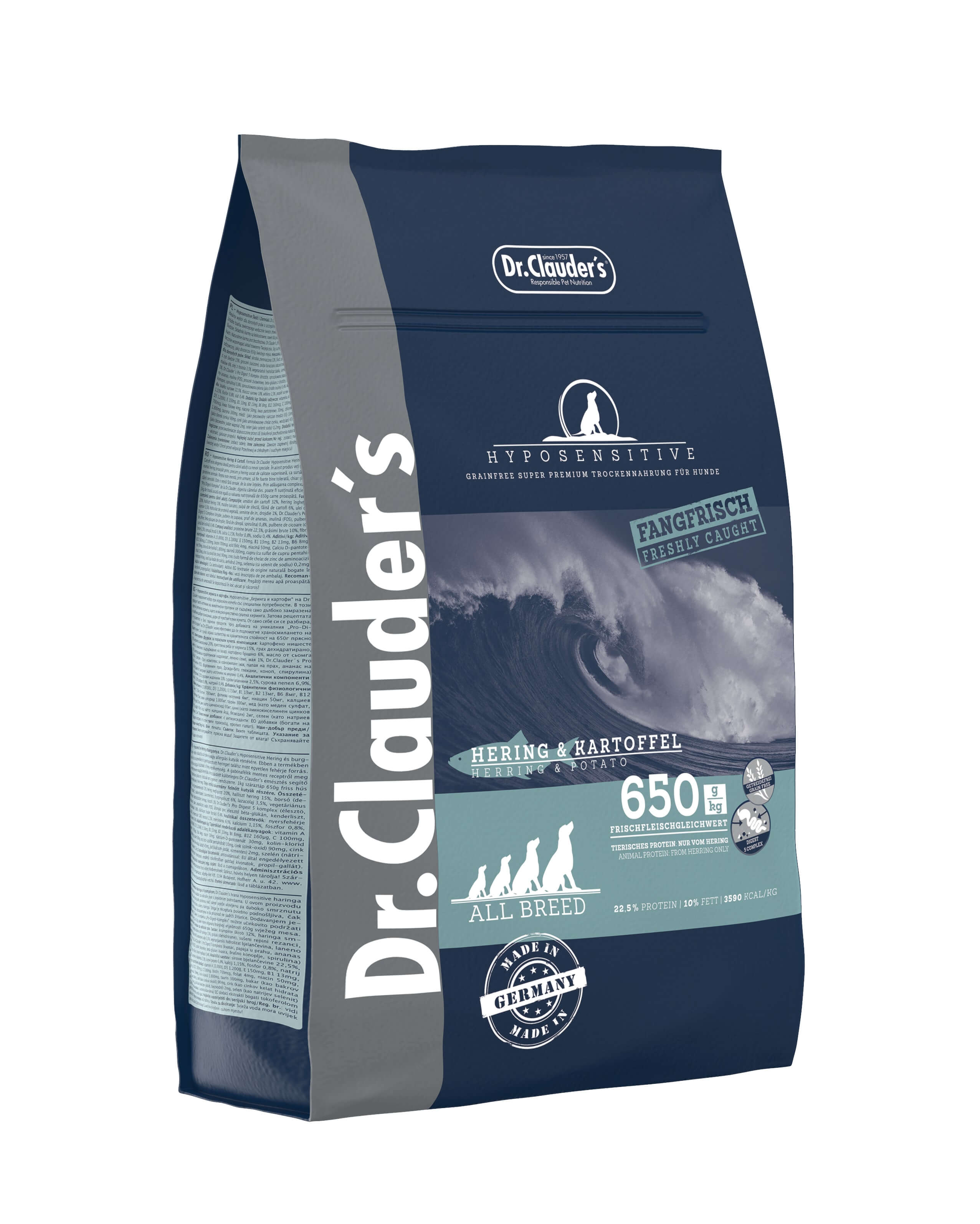 Bild 1 von 1: Dr.Clauder’s Hyposensitive Hering & Kartoffel 3,5kg
