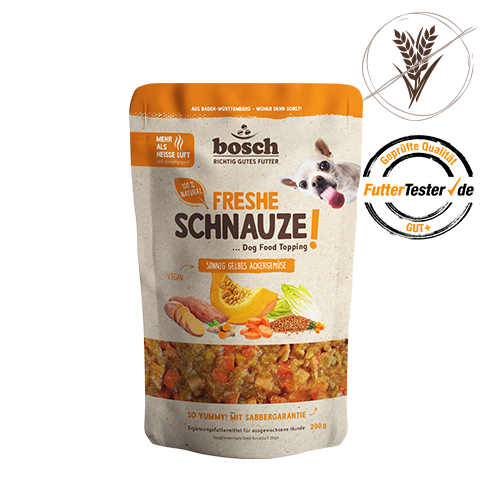 Produktbild von Freshe Schnauze gelbes Ackergemuese - Ergänzungsfutter– 200g