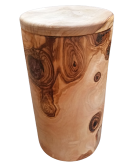 Thumbnail 2: Olivenholz-erleben Urne für Tiere bis ca. 15 kg Lebendgewicht aus Olivenholz