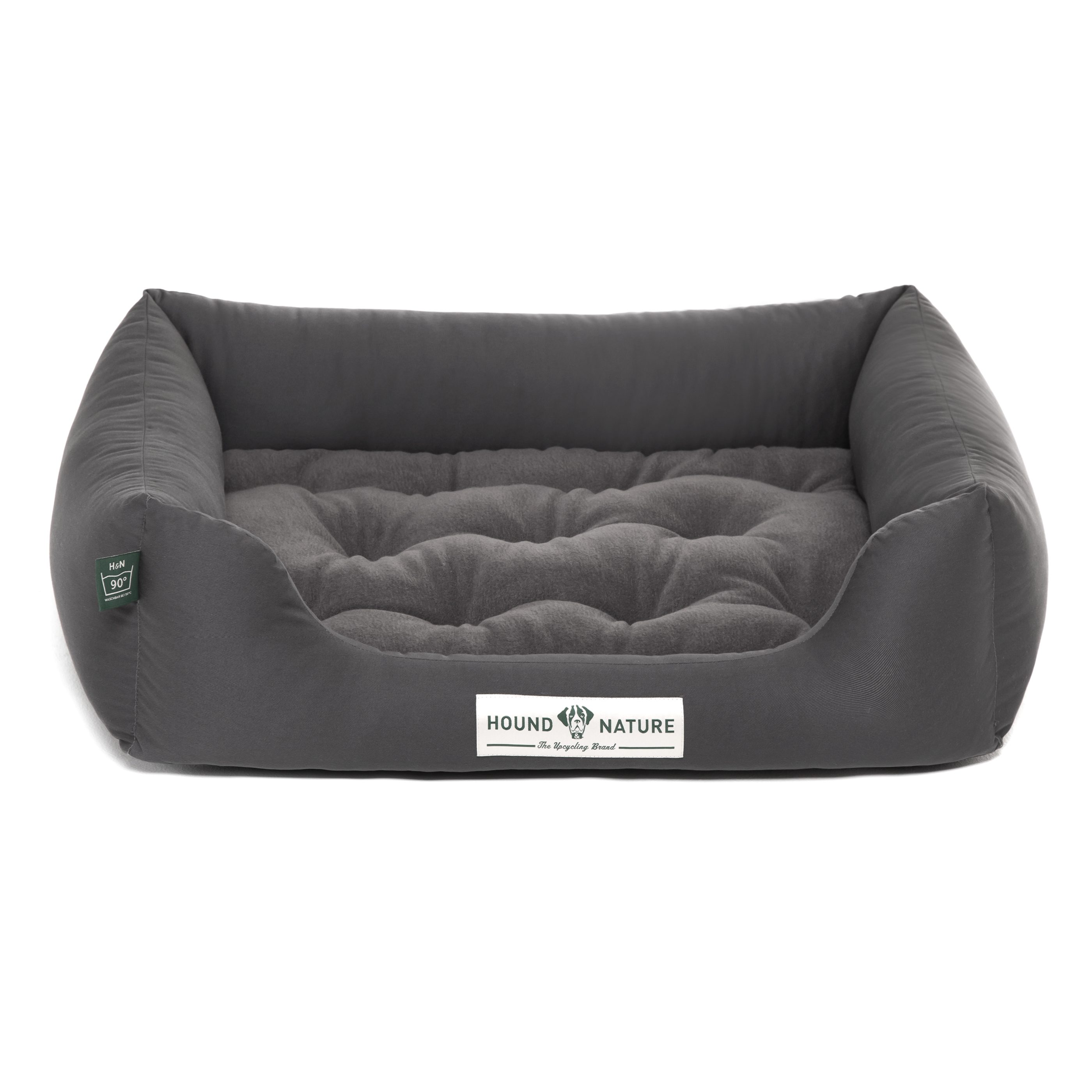 Produktbild von Öko-Hundebett ZUERICH Dunkelgrau S