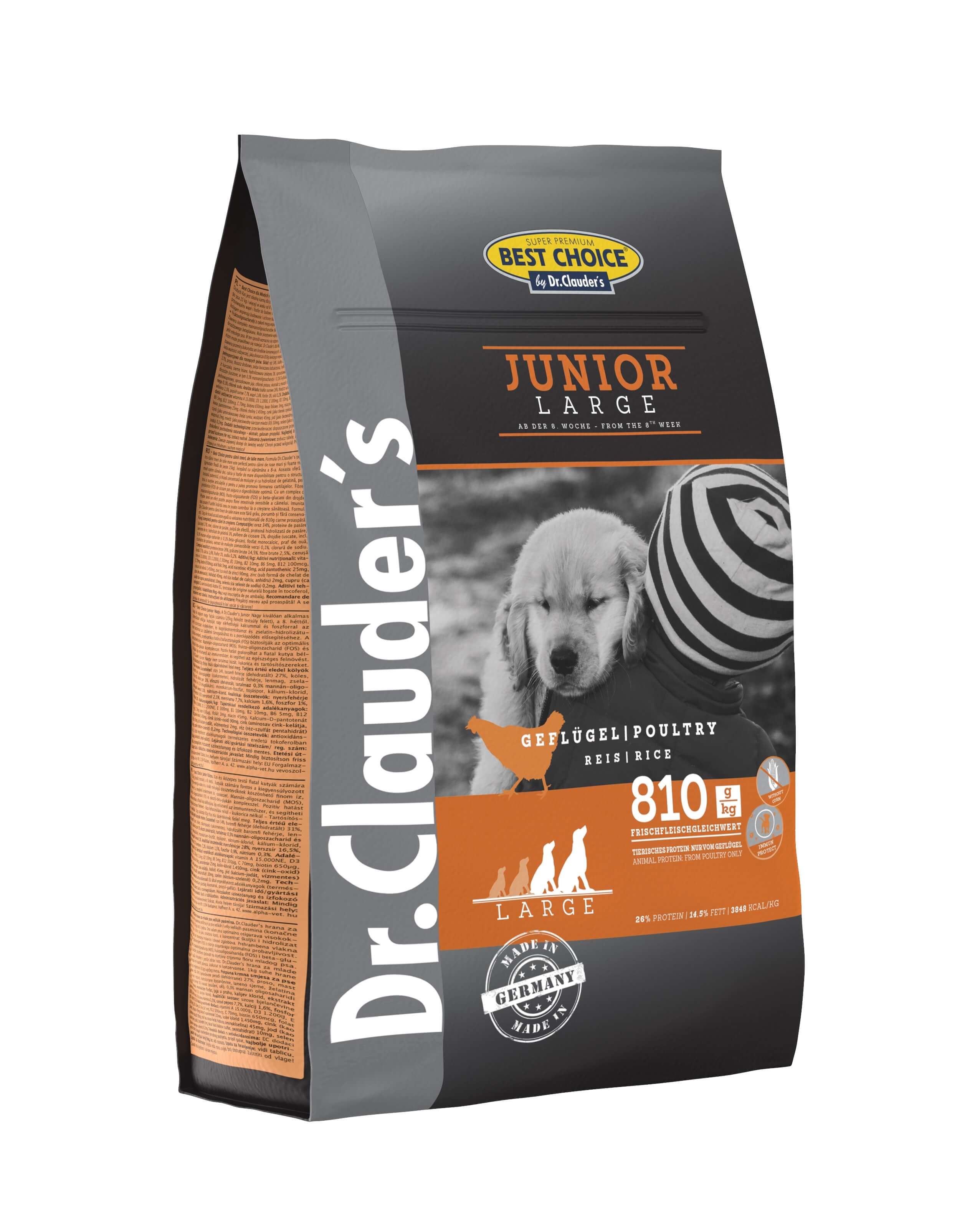 Bild 1 von 1: Dr.Clauder’s Best Choice Junior Large 4kg