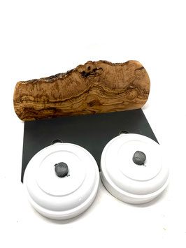 Thumbnail 1: Olivenholz-erleben Futterstation "Cats only" DUO MOUNTAIN