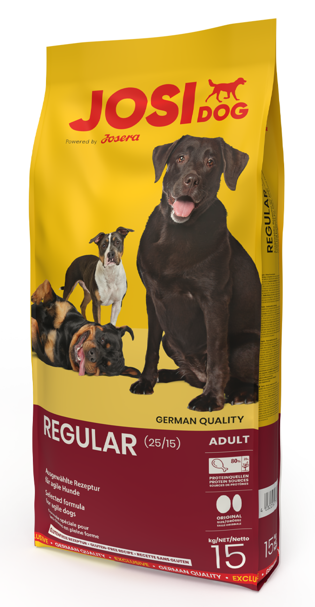 Thumbnail 1: JosiDog Regular – Hundefutter mit Geflügel – 15kg