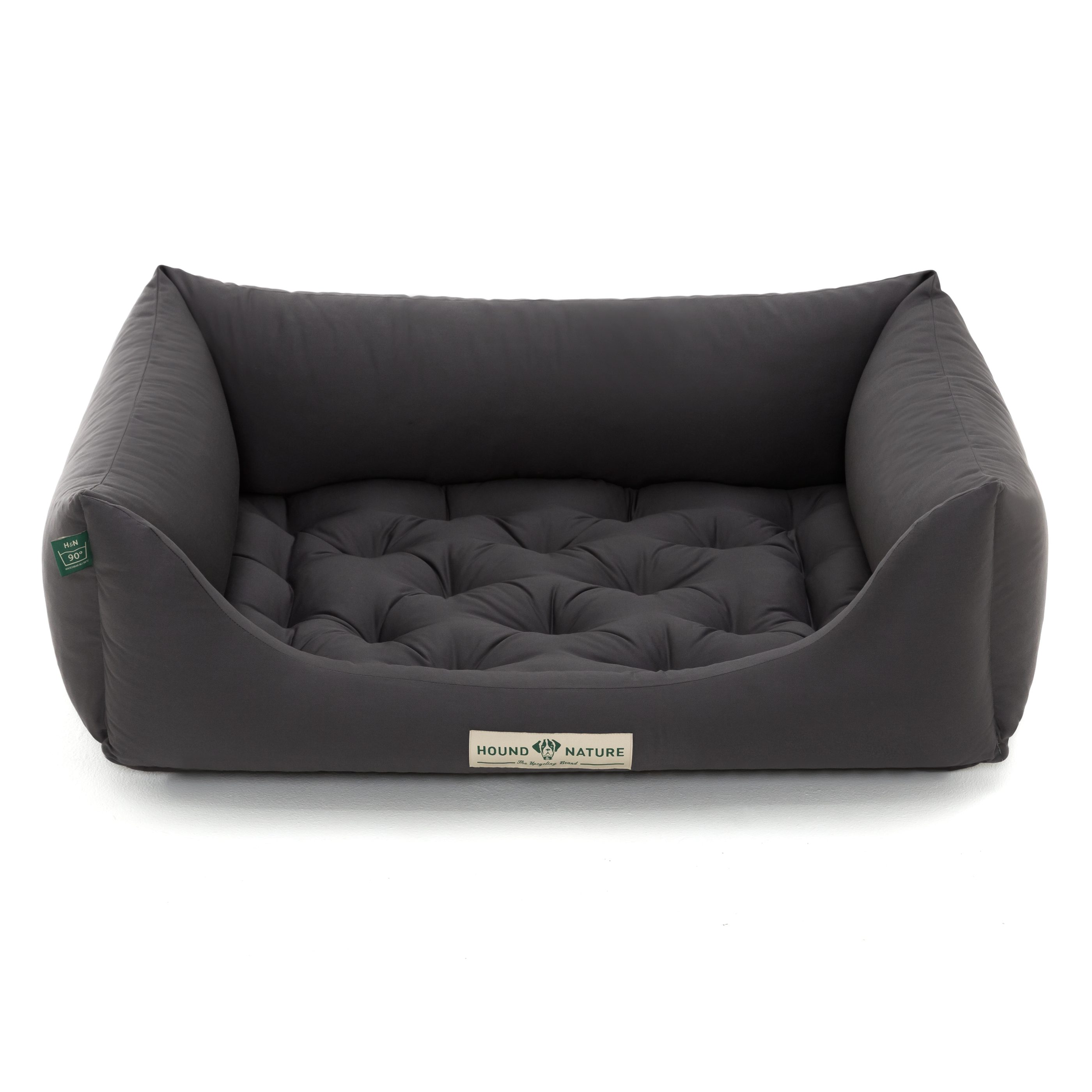 Produktbild von Öko-Hundebett ZERMATT Dunkelgrau M