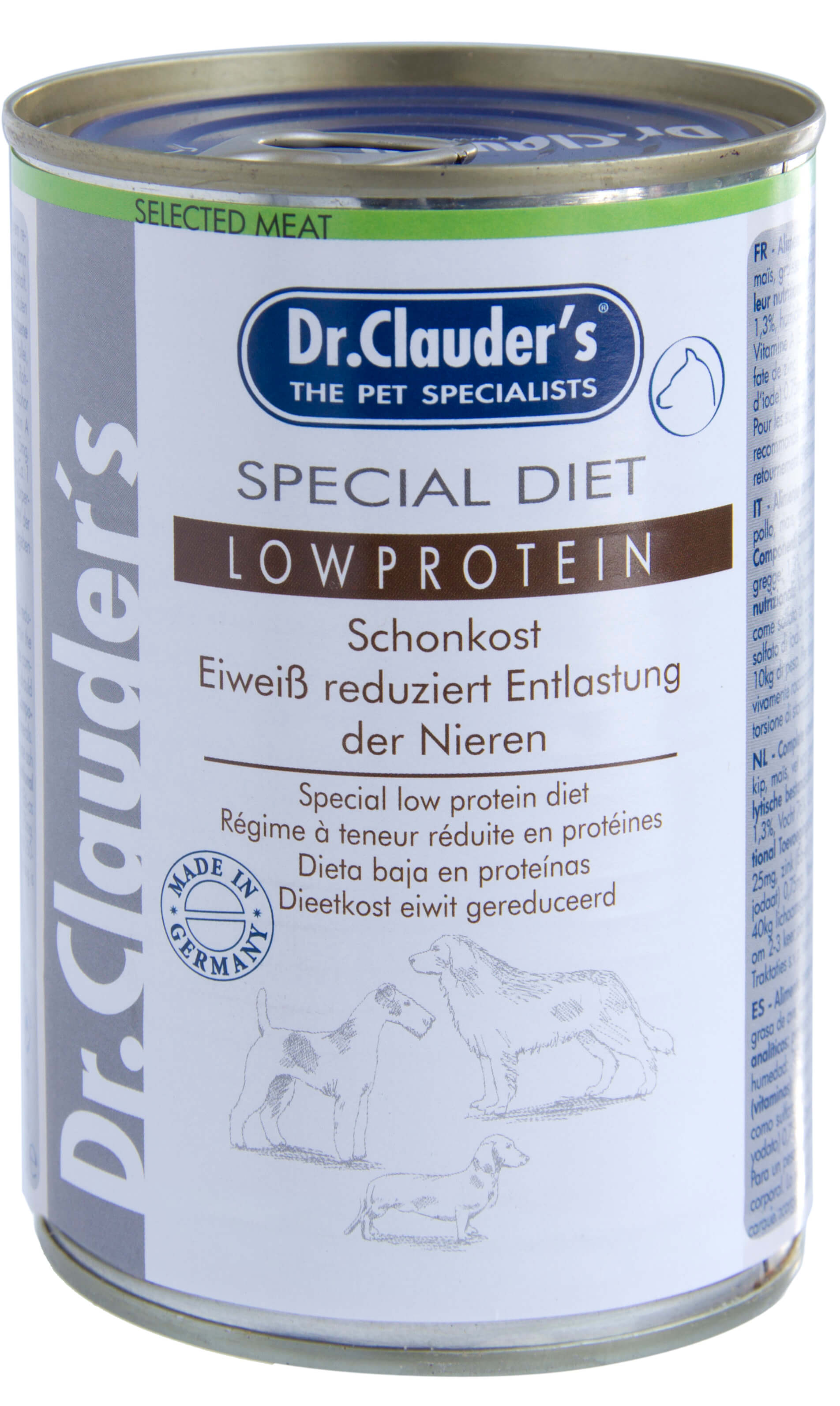 Bild 1 von 1: Dr.Clauder’s Special Diet Low Protein 400g