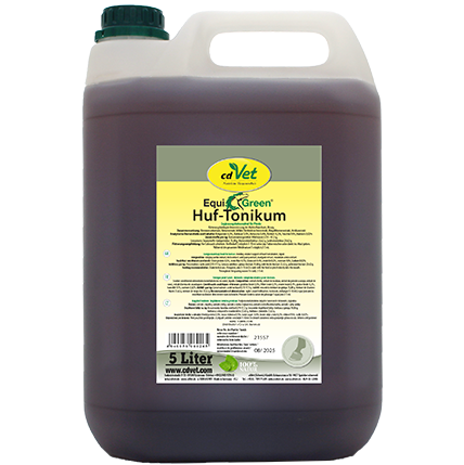 Thumbnail 1: cdVet EquiGreen Huf-Tonikum 5 L – Ergänzungsfutterlösung für den Hufstoffwechsel bei Pferden