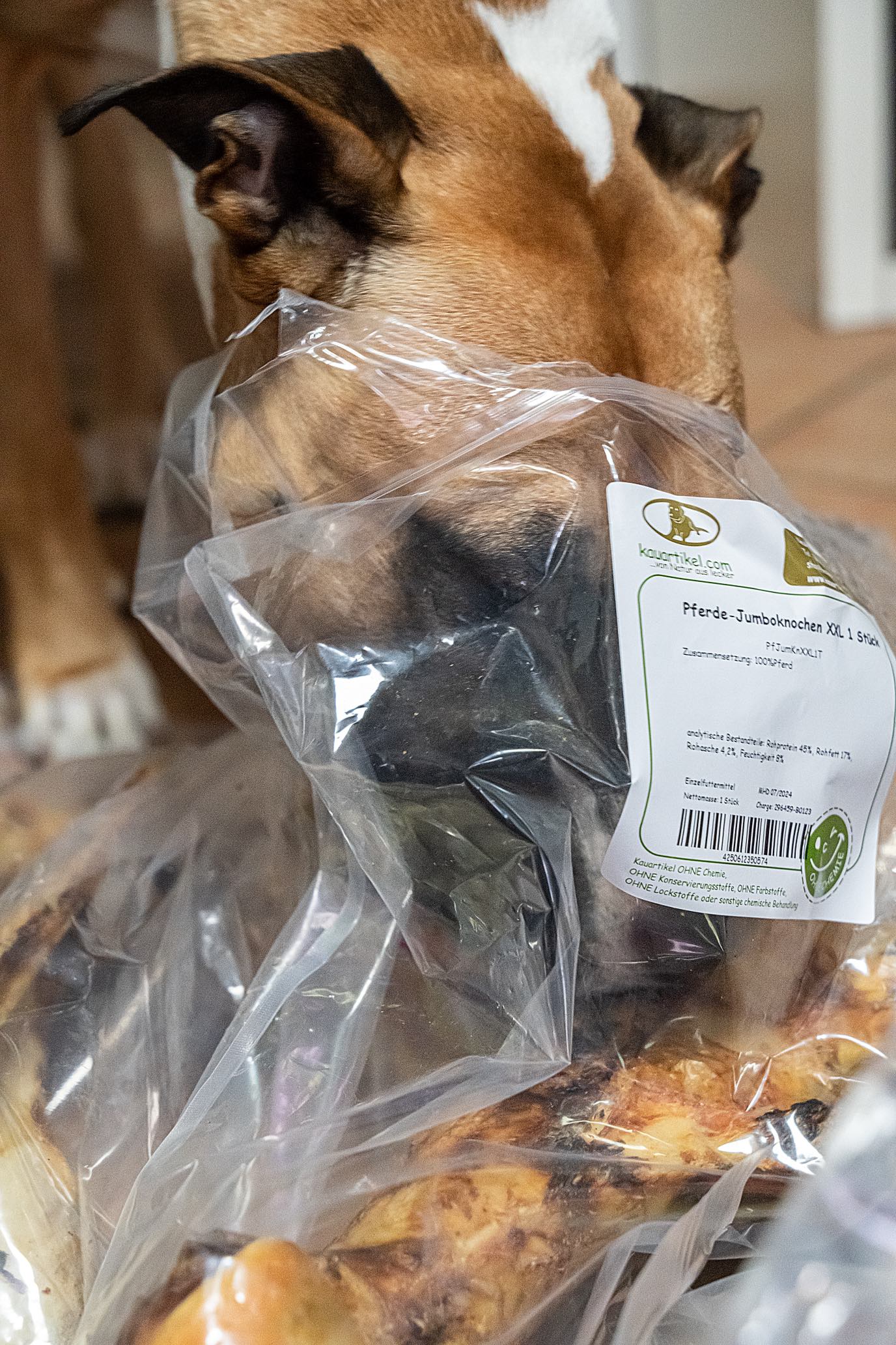 Thumbnail 3: kauartikel.com Pferde-Jumboknochen XXL - hypoallergener Hunde-Kauartikel - Hunde-Snack - Kausnack vom Pferd - Leckerli