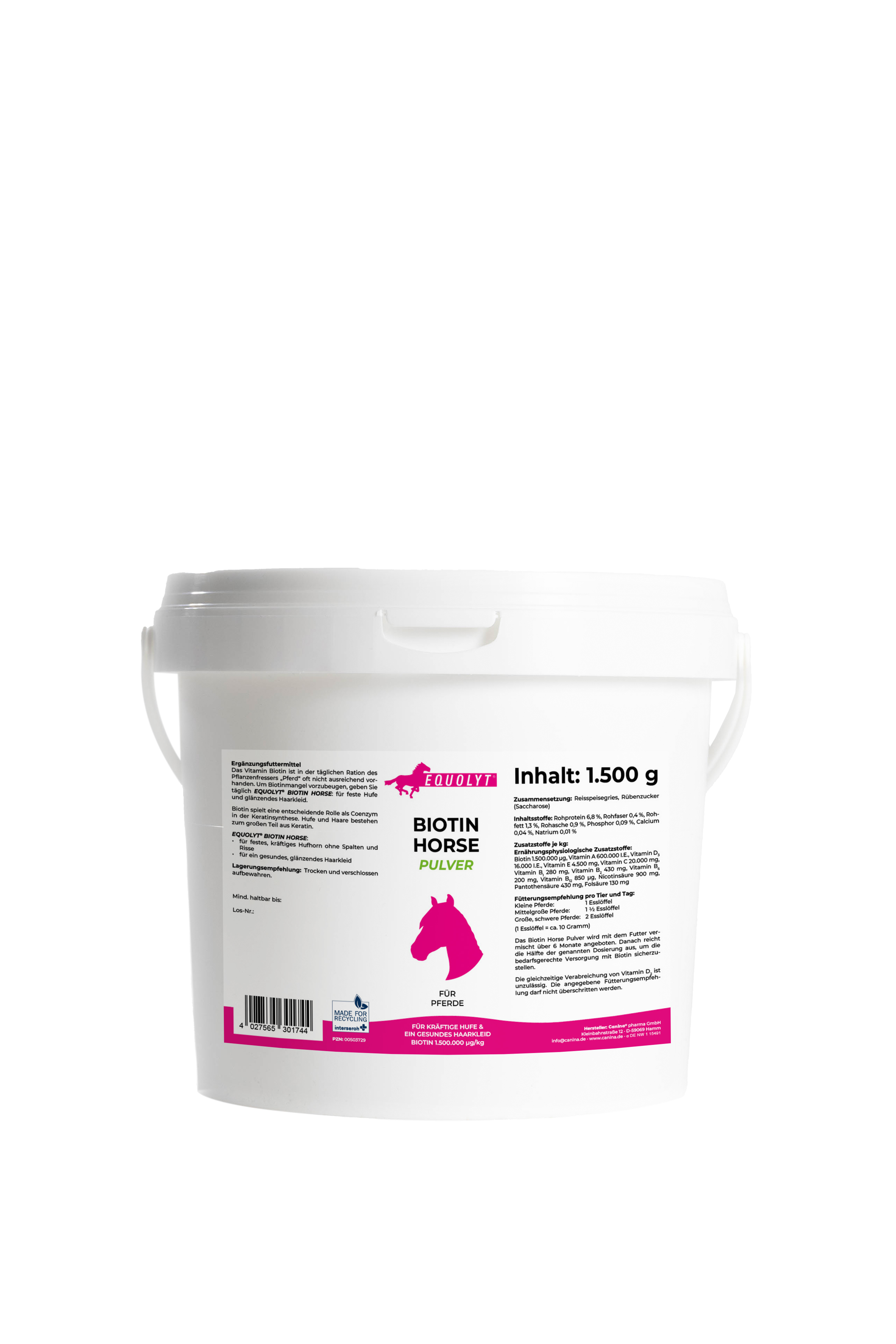 Bild 1 von 1: Equolyt Biotin Horse Pulver