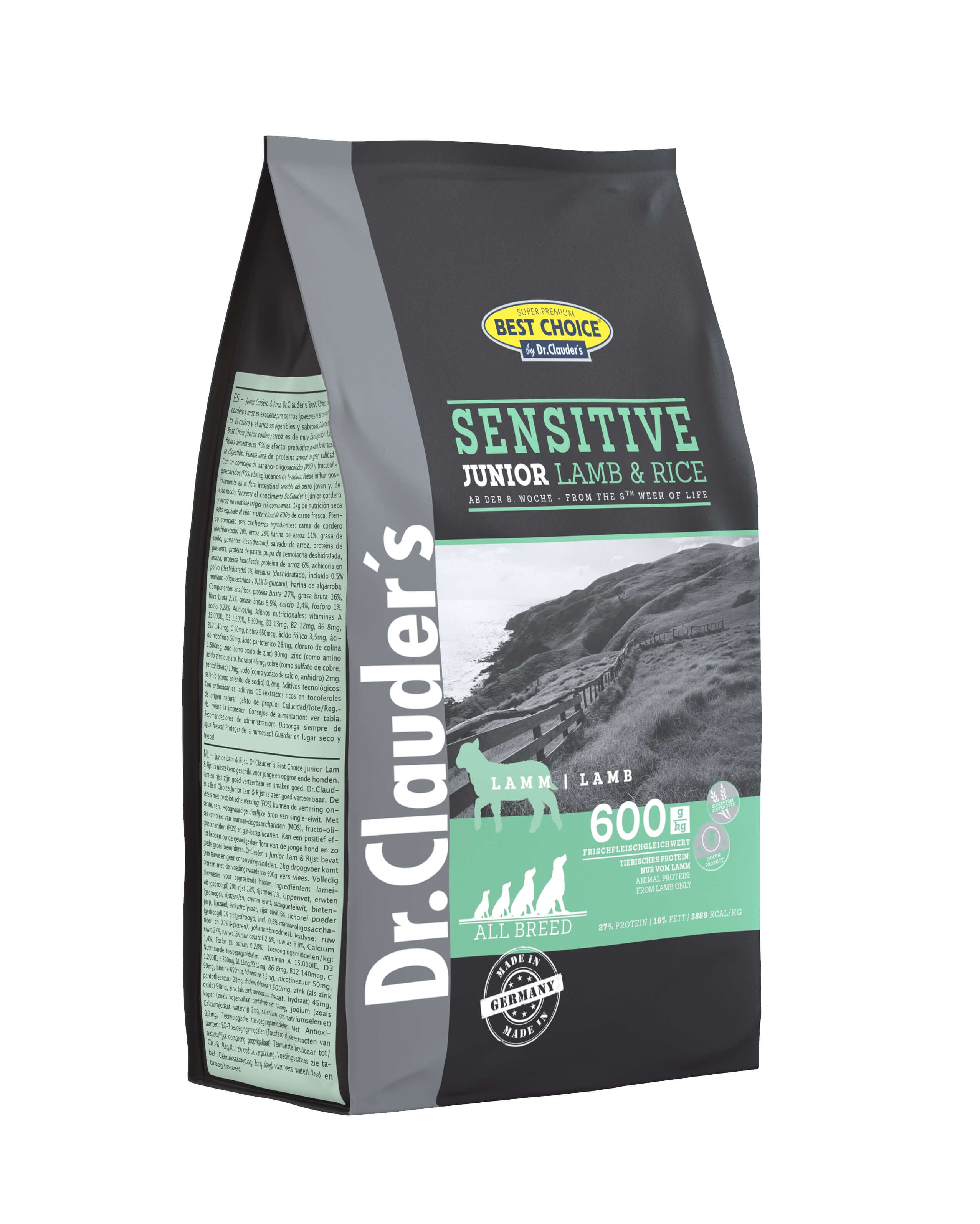 Bild 1 von 1: Dr.Clauder’s Best Choice Junior Lamm & Reis 350g