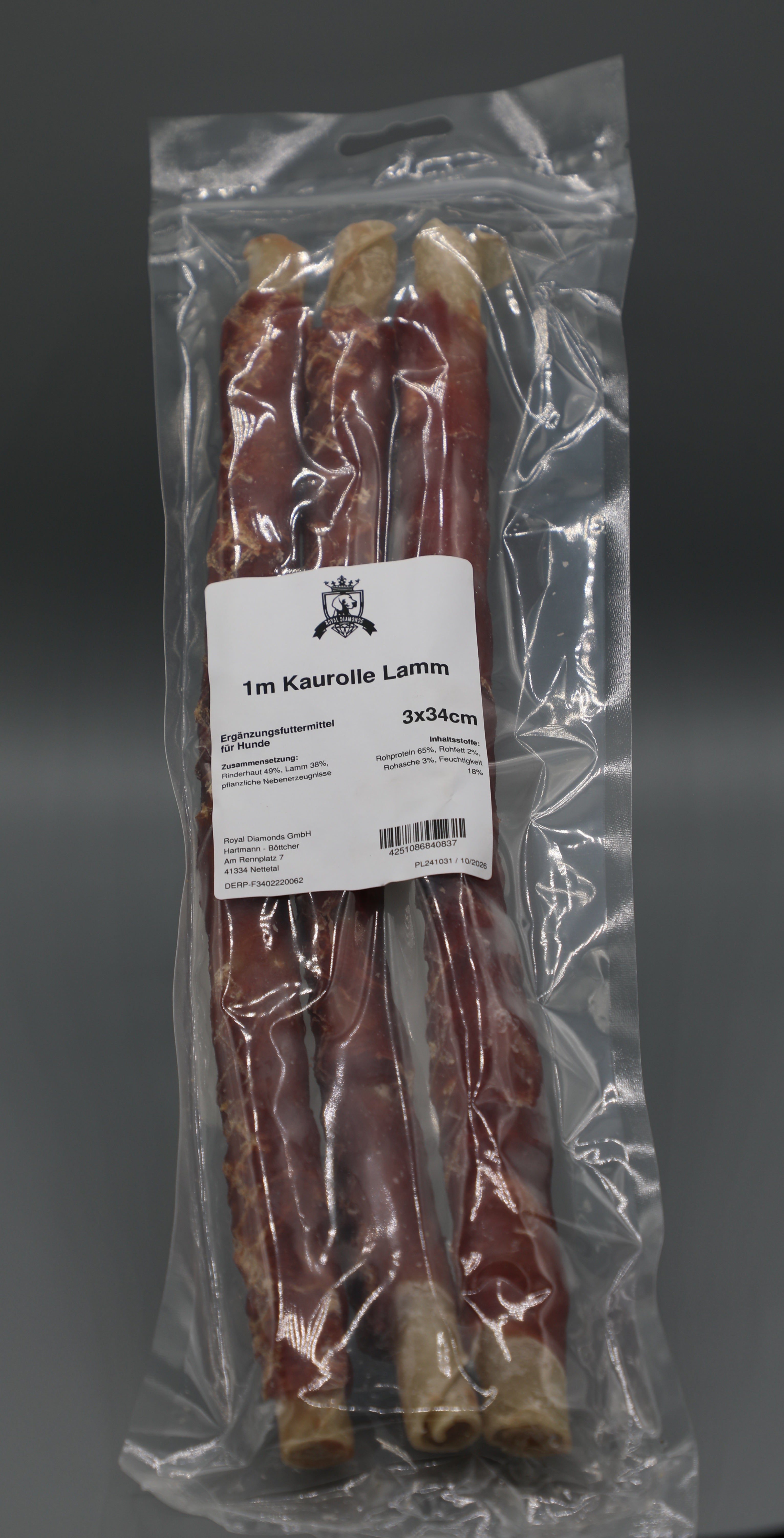 Bild 1 von 1: Royal Diamonds Royal Diamonds Kaurolle Lamm 1m