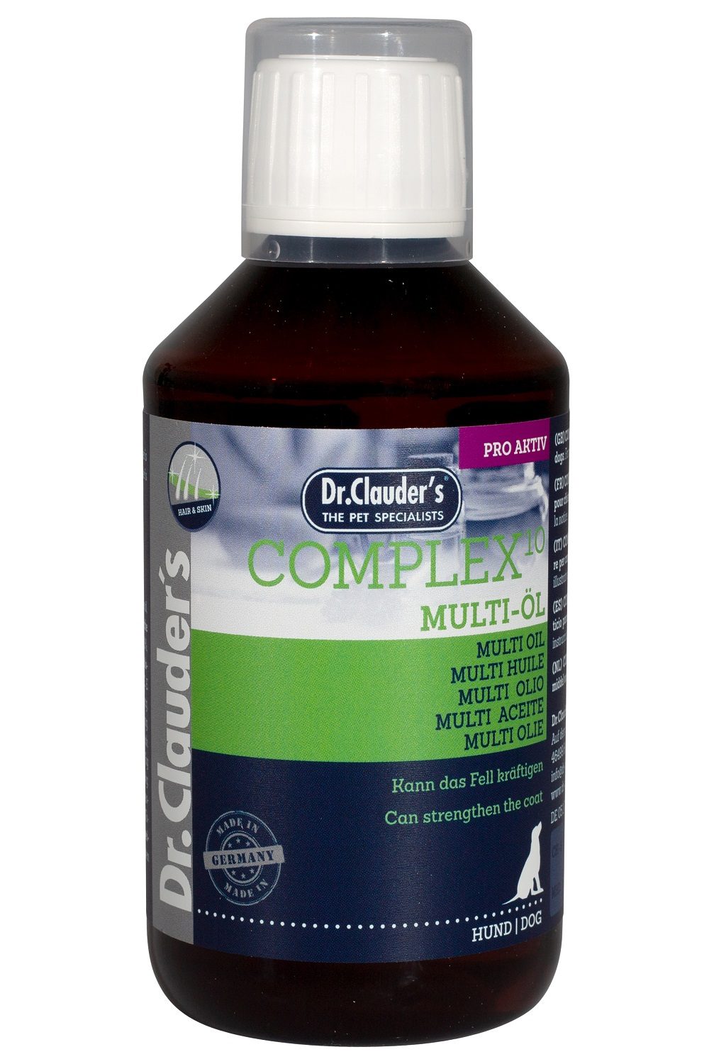 Bild 1 von 1: Dr.Clauder’s Hair & Skin - Multi Derm Complex10 Öl 1.000ml
