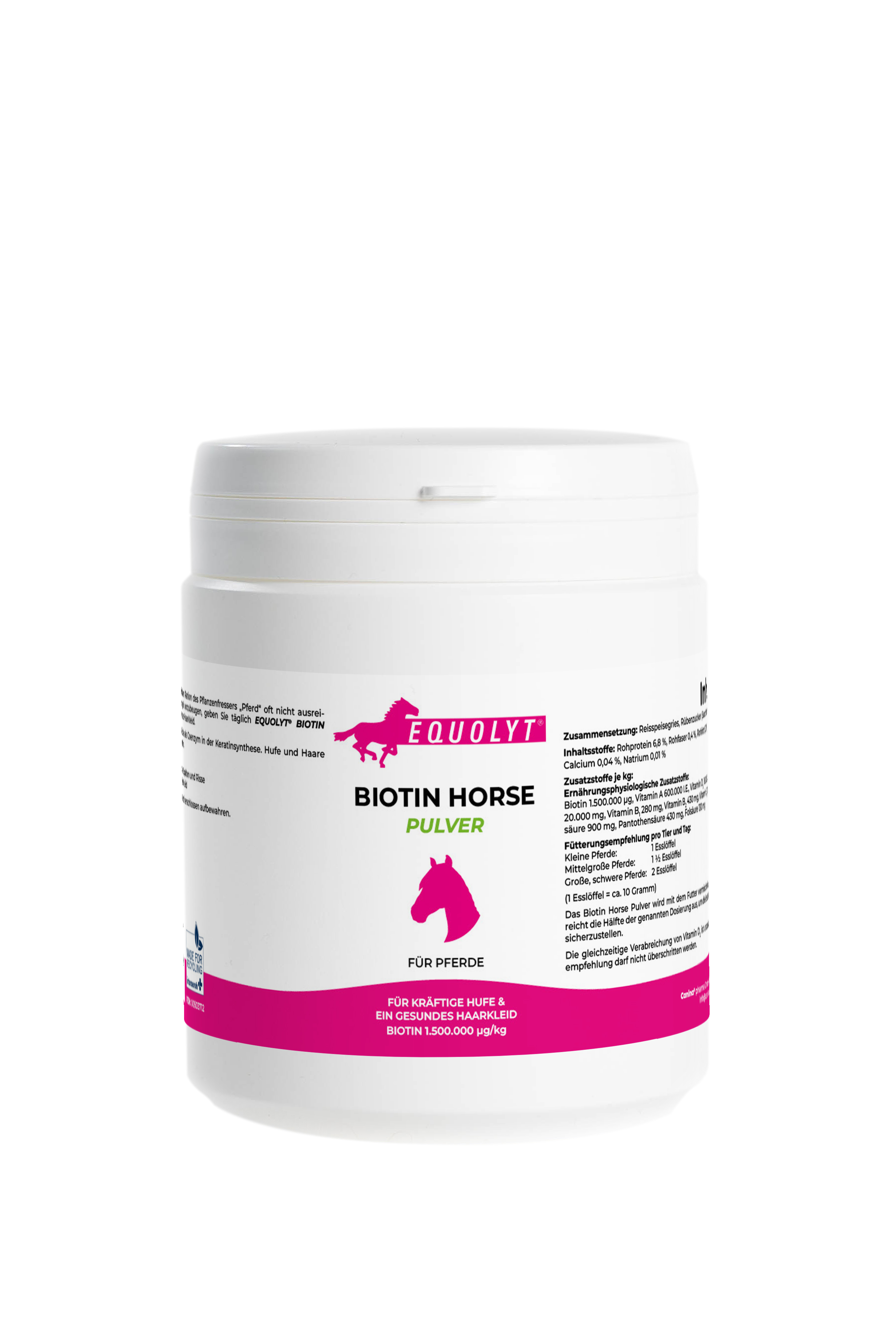 Bild 1 von 1: Equolyt Biotin Horse Pulver