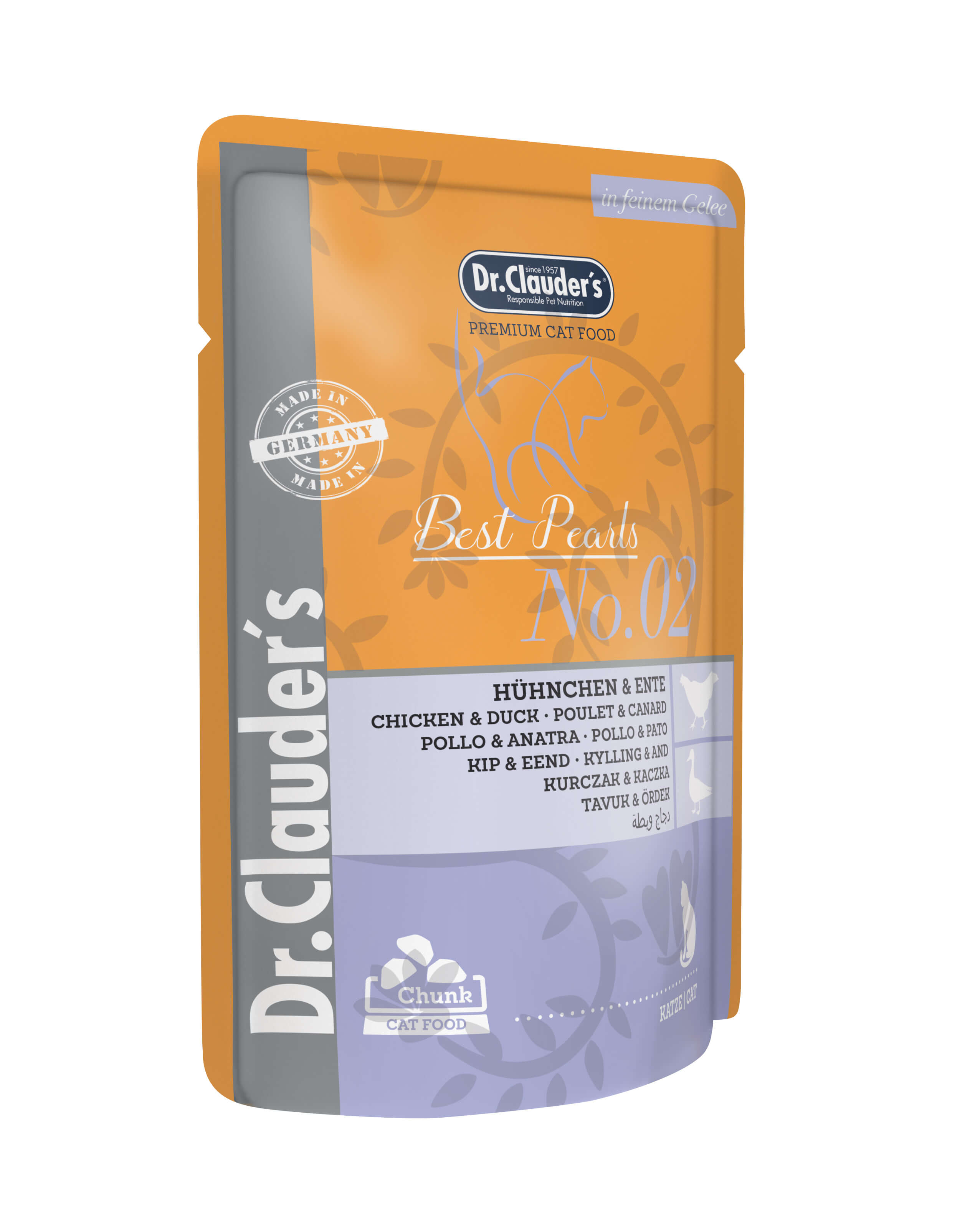 Bild 1 von 1: Dr.Clauder’s Dr.Clauder's Best Pearls No. 02 Hühnchen & Ente 100g