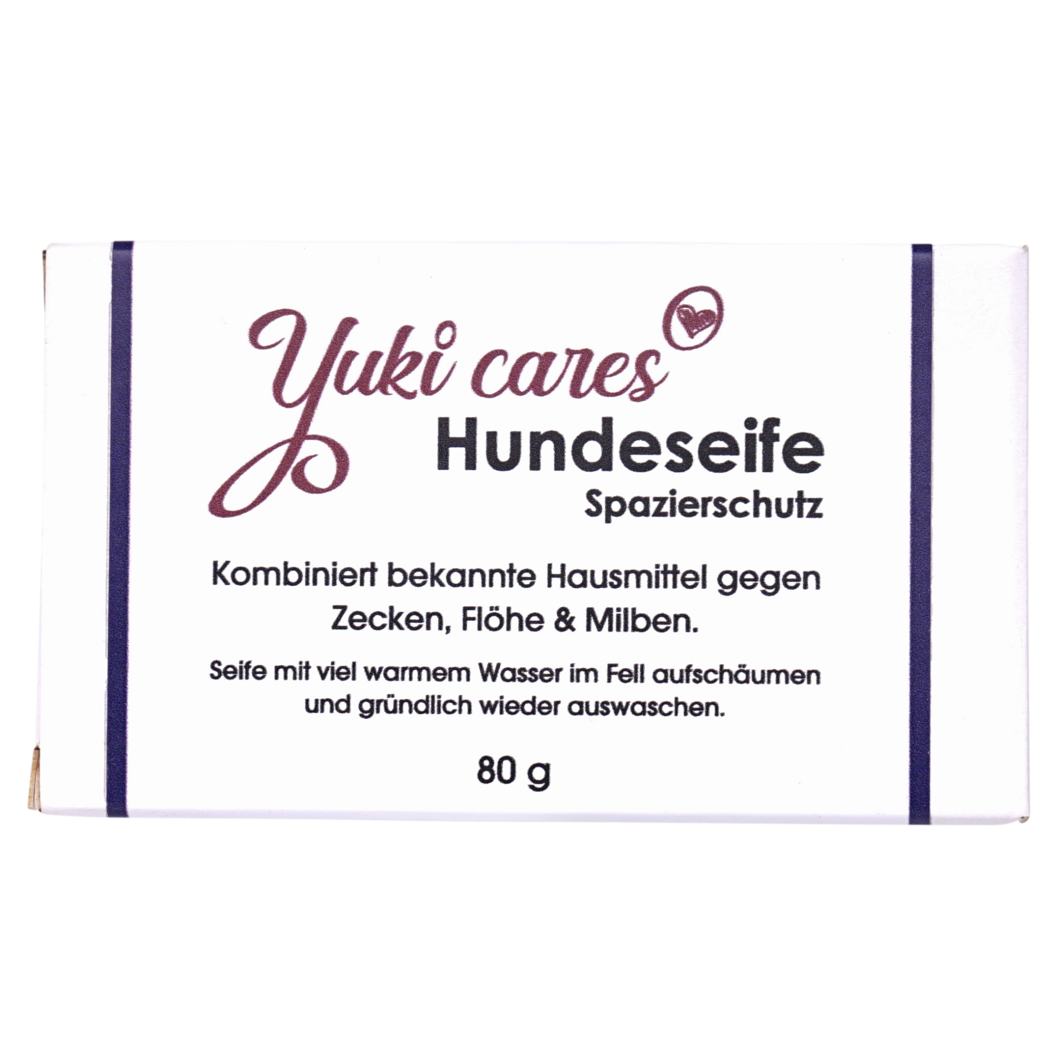 Yuki cares Spazierschutz Seife gegen Ektoparasiten