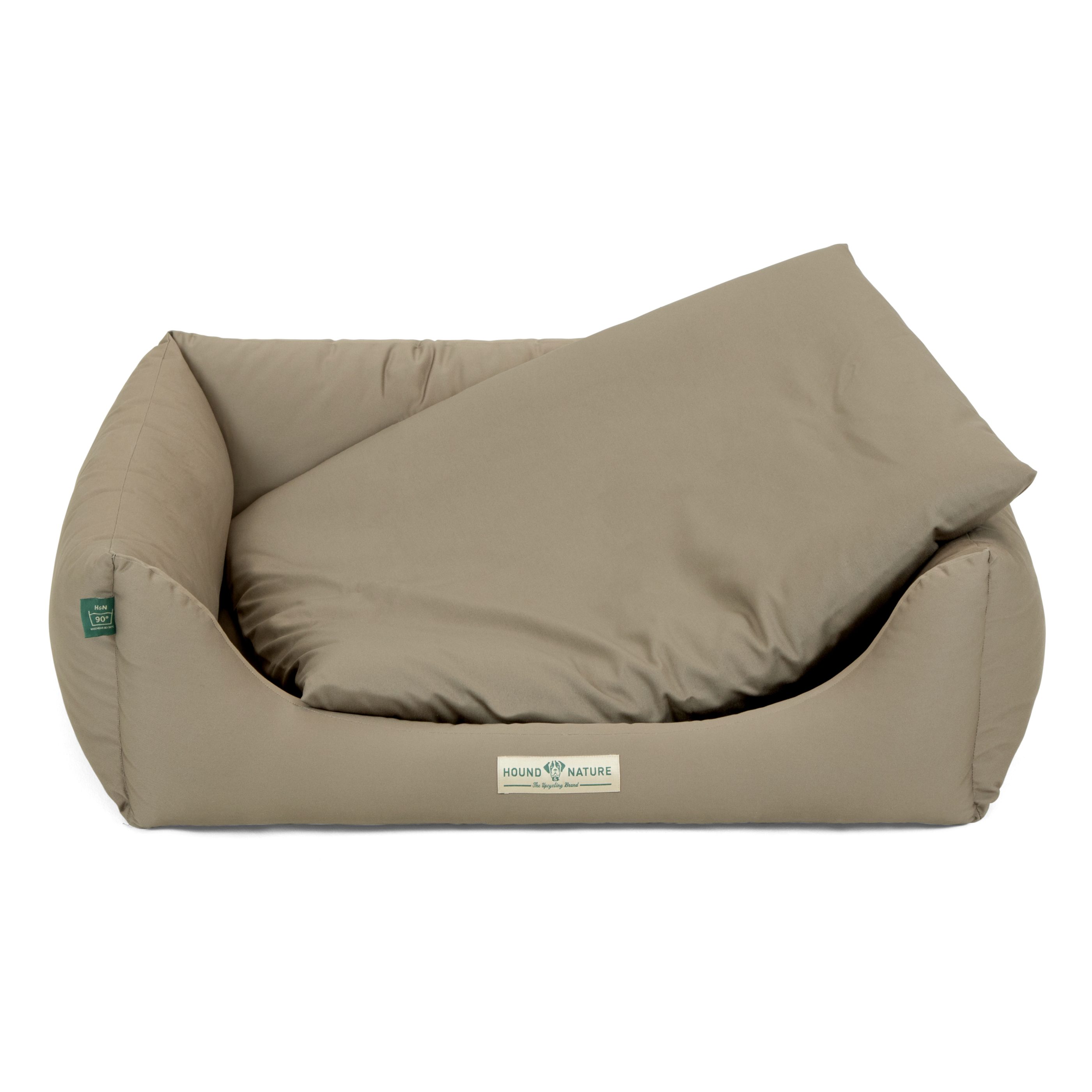 Produktbild von Wasserfester Baumwoll - Überzug taupe L für HOUND&NATURE Betten ZERMATT, ZÜRICH, BERN, LUZERN