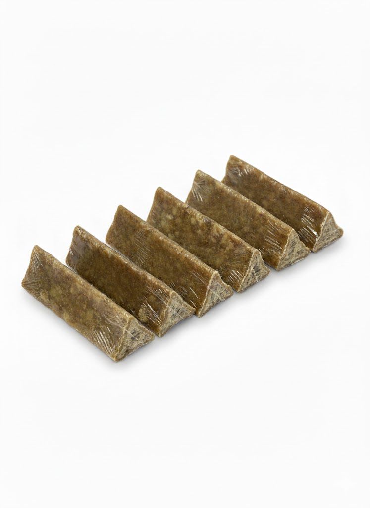 Thumbnail 1: Kaureks Natur Hundeleckerlies Dreieckiger Kauriegel mit Rind & Lamm 12cm 6 Stk- Hunde-Kauartikel - Snack - Kausnack - Leckerli