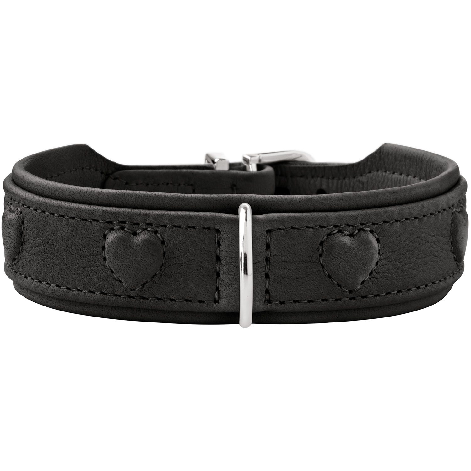 HUNTER Halsband Soho X Love S (42), schwarz